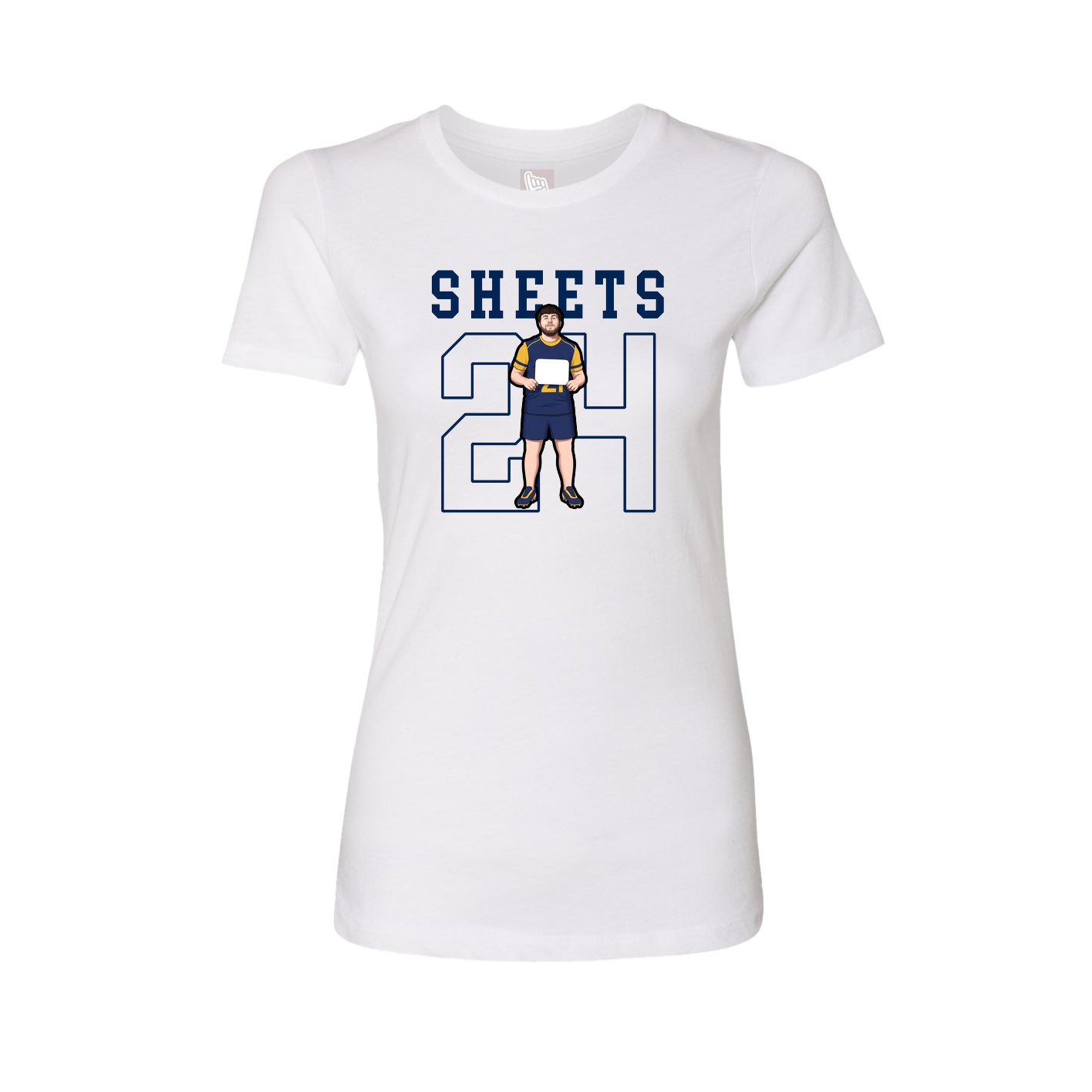 Fitted Women's Tee — Shirsey in White