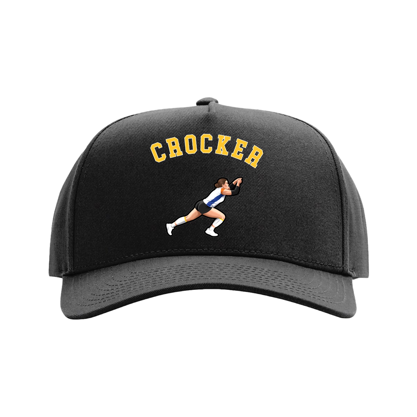 Full Fabric Five-Panel Champ Cap