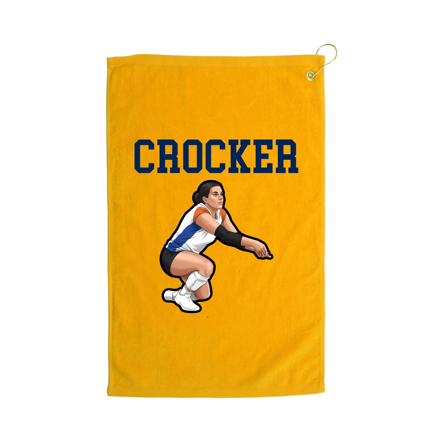 Golf Towel — Shirsey in Gold