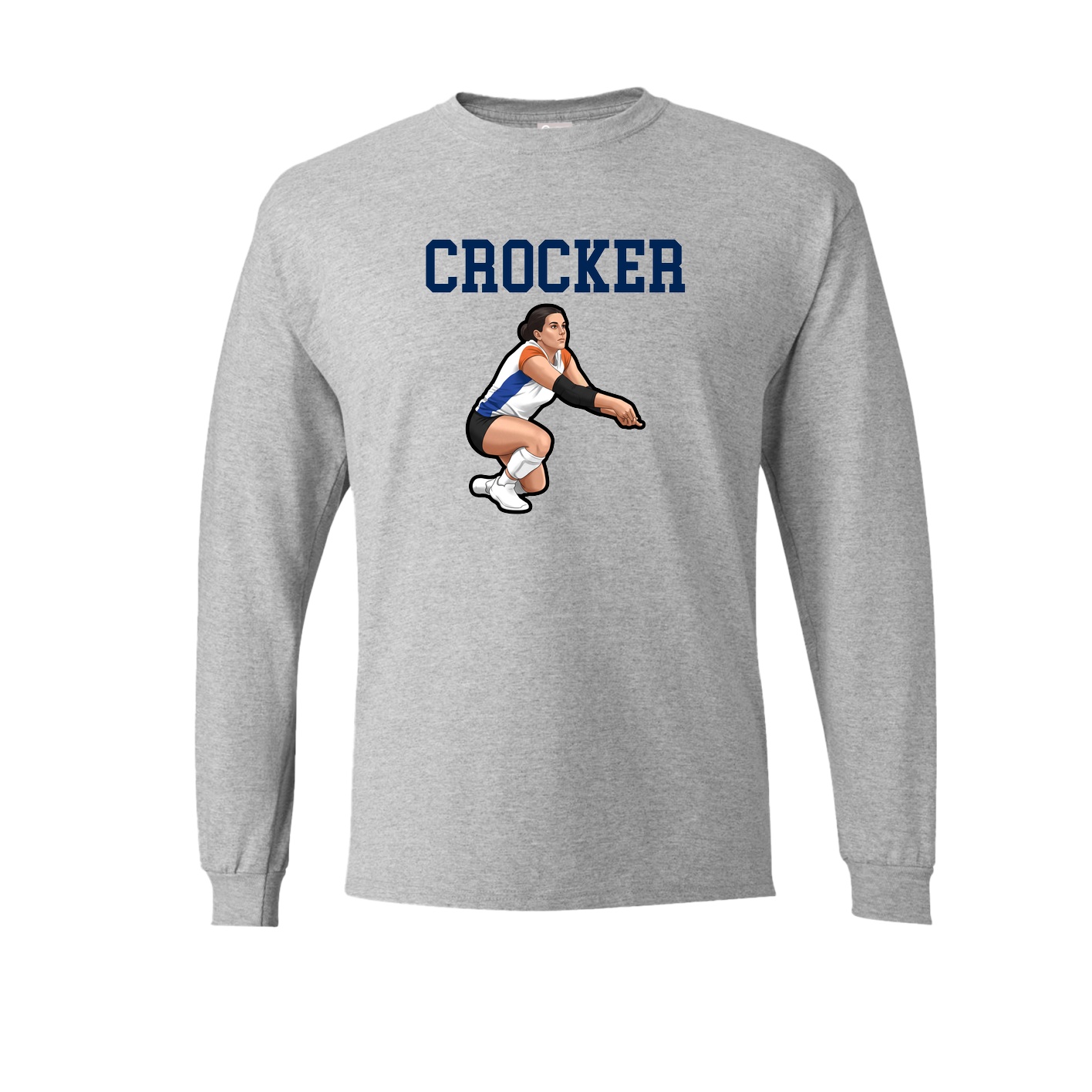 Long Sleeve Tee — Shirsey in Grey