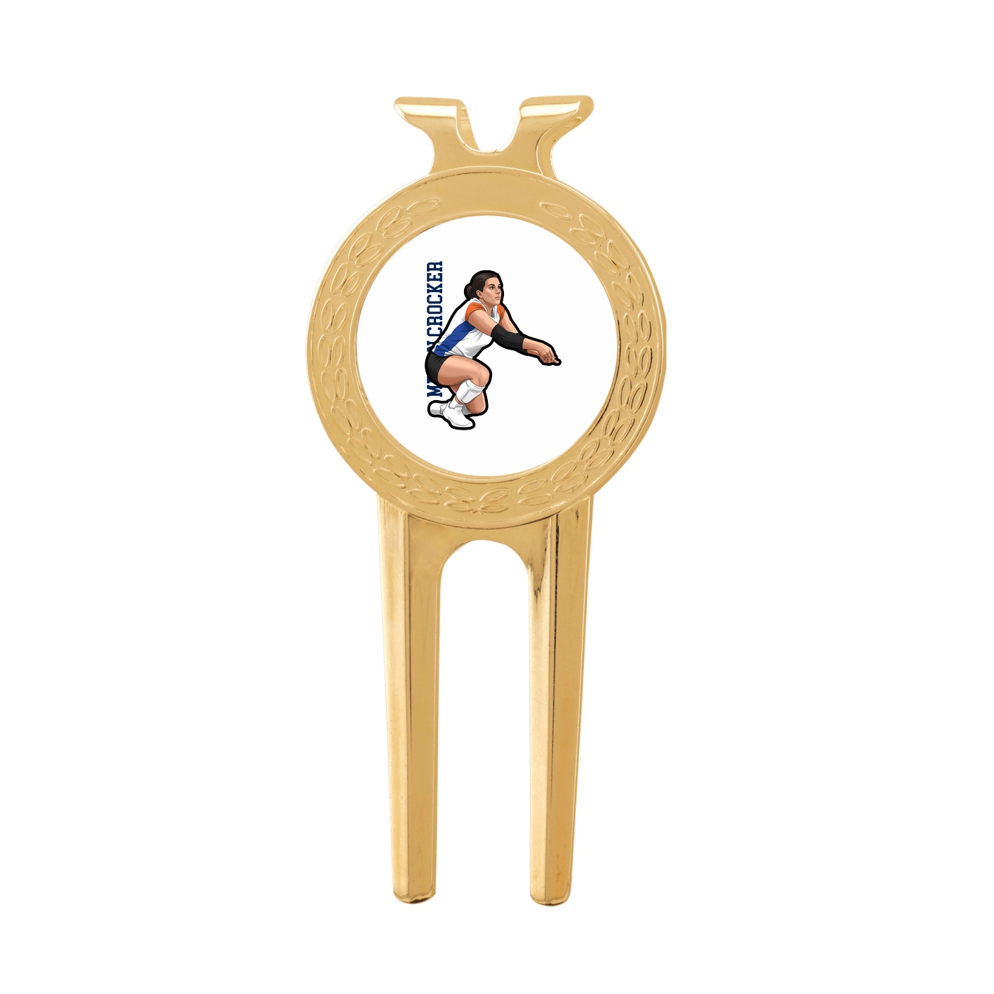 Divot Tool with Ball Marker — Name Vertical in Classic