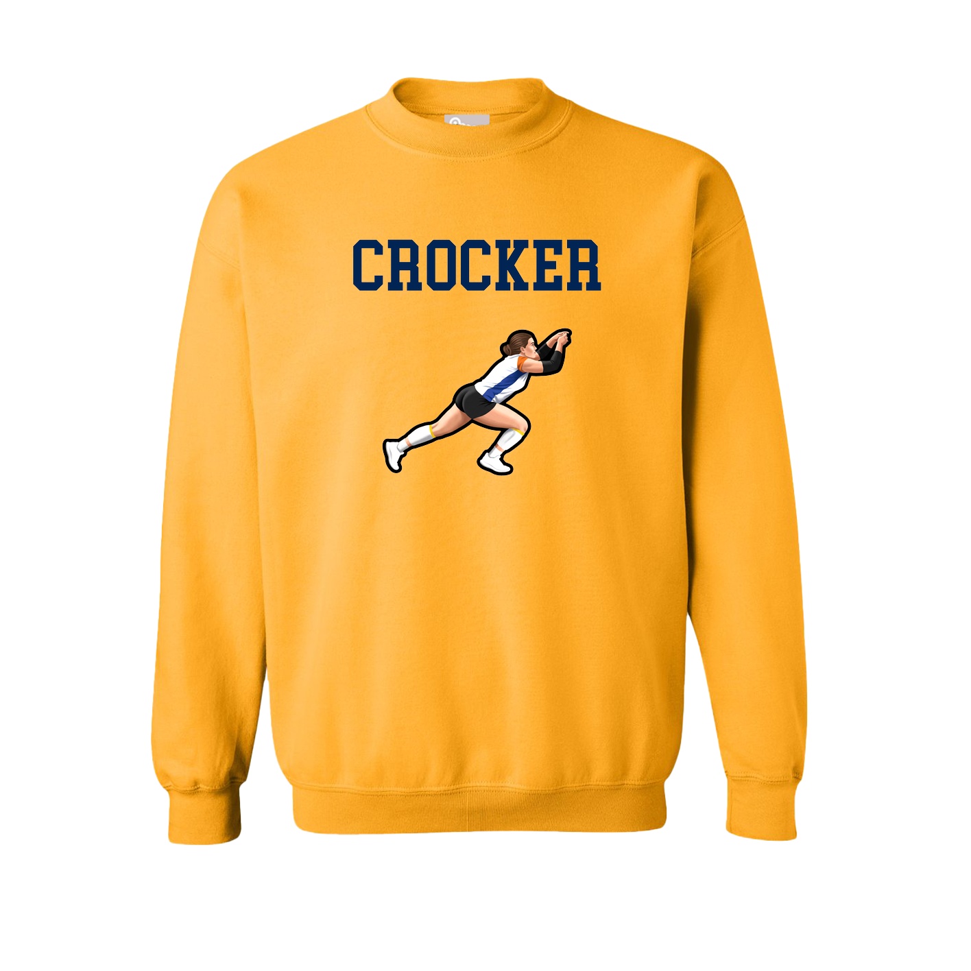 Fleece Crew — Shirsey in Gold