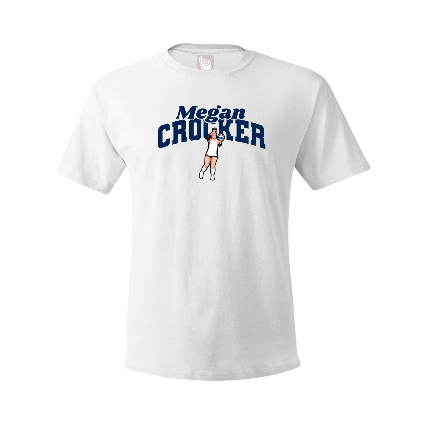 Youth Tee — Signature Arch in White