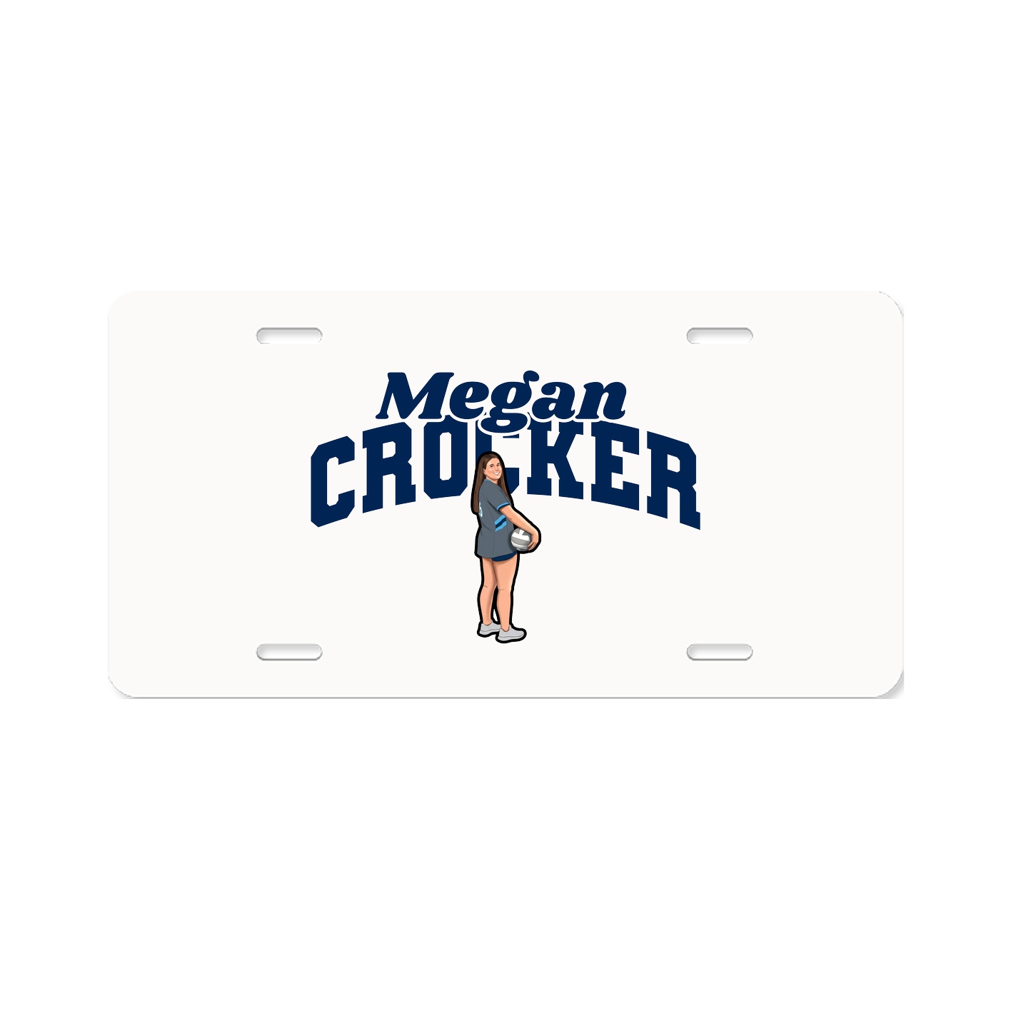 License Plate — Signature Arch in Classic