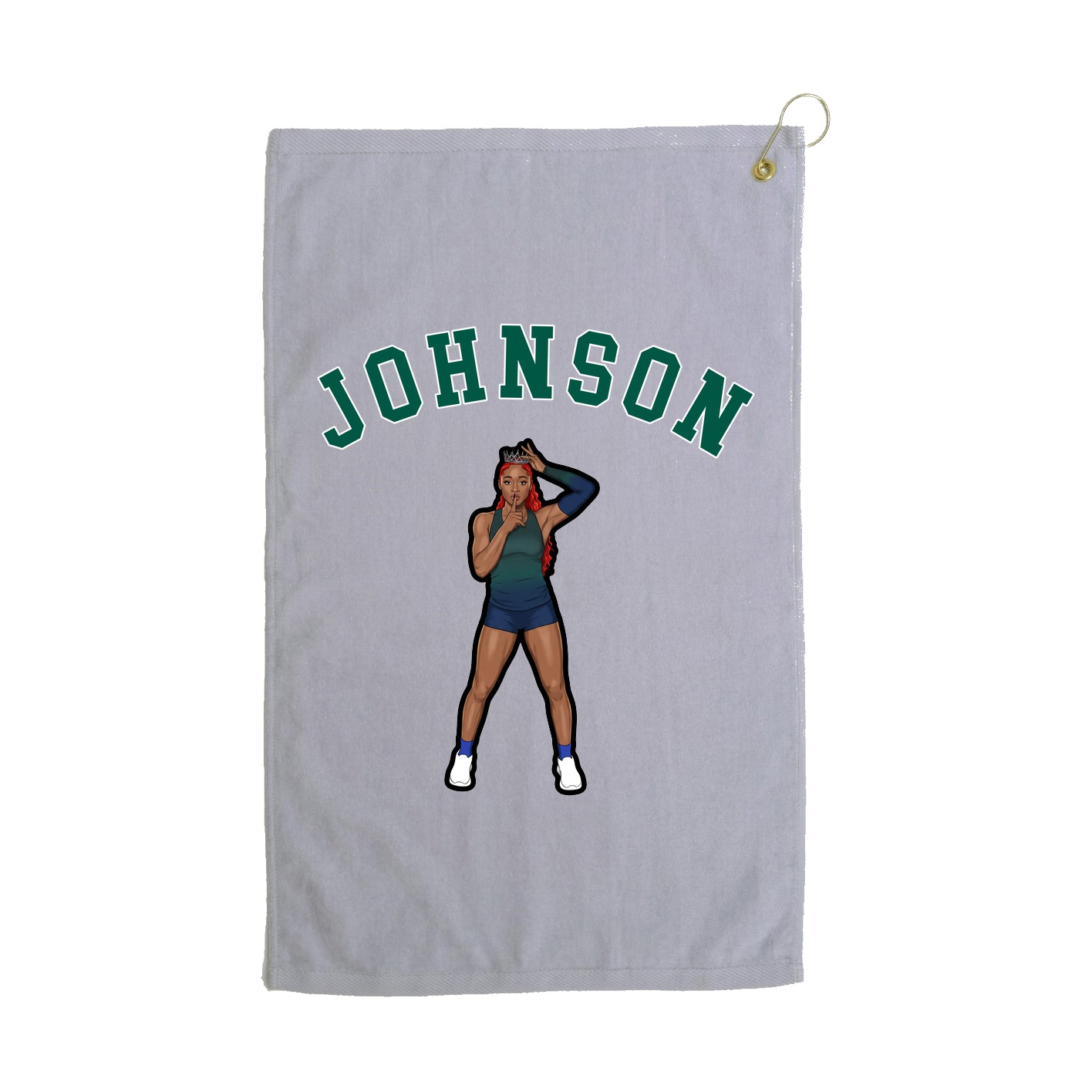 Golf Towel — Shirsey Arch in Grey