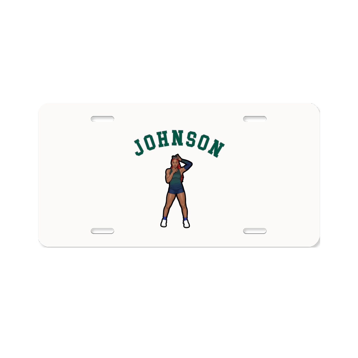 License Plate — Shirsey Arch in Classic