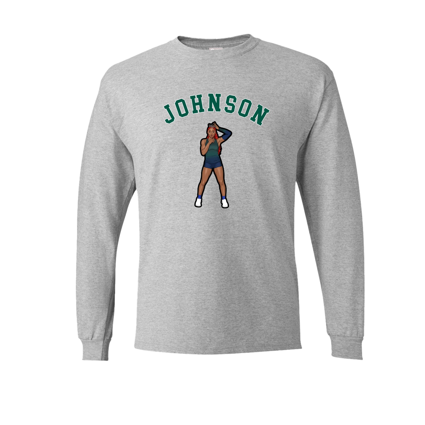 Long Sleeve Tee — Shirsey Arch in Grey