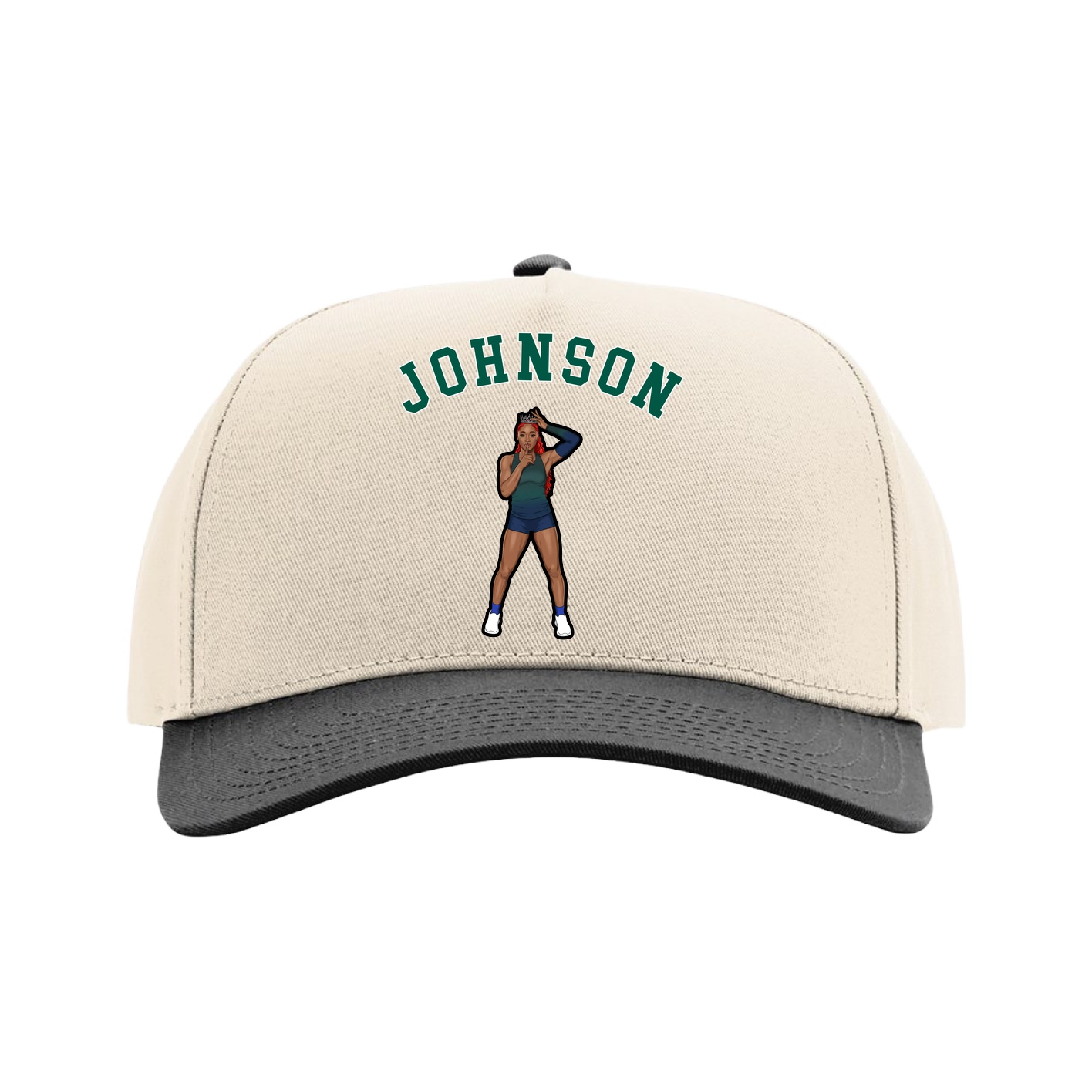 Full Fabric Five-Panel Champ Cap