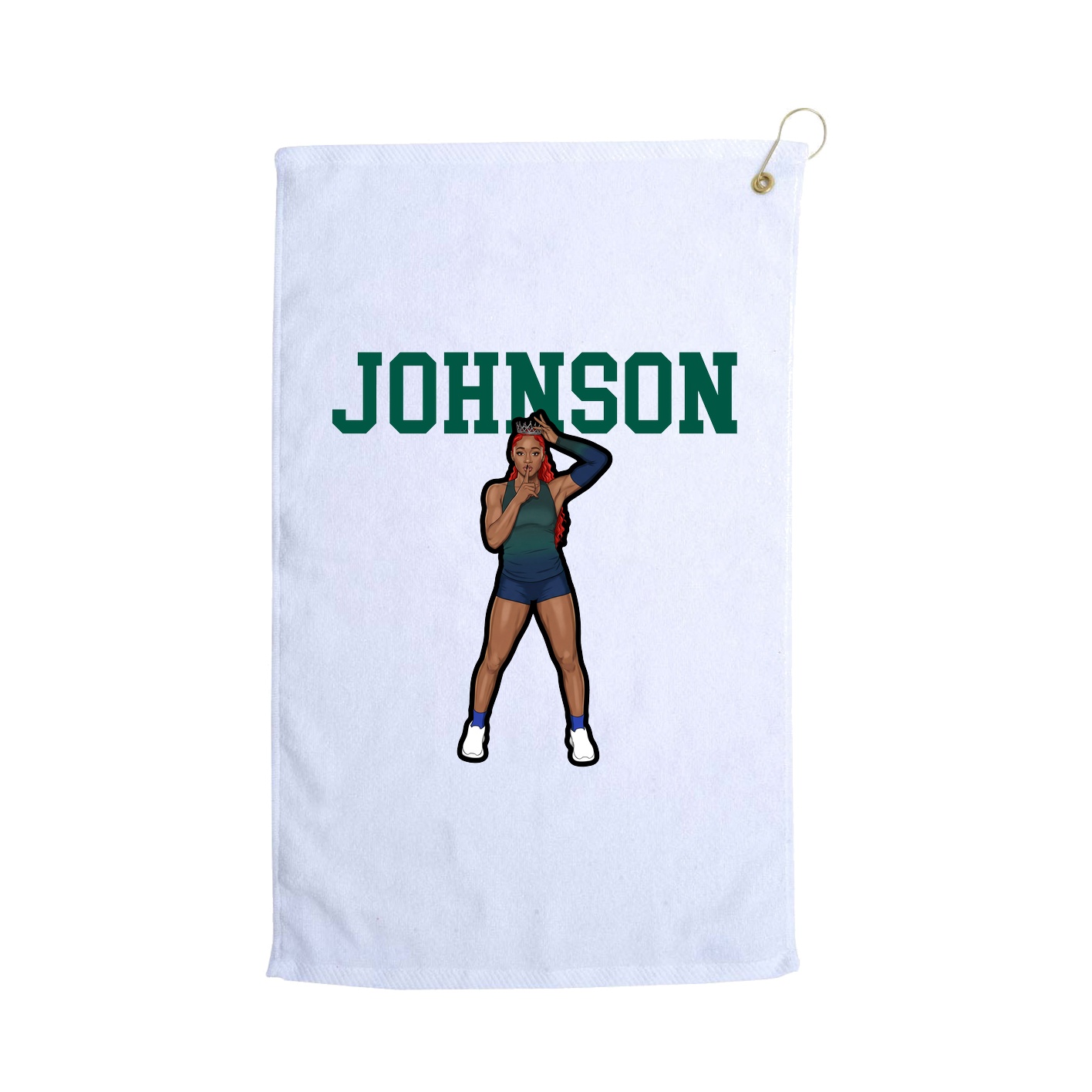 Golf Towel — Shirsey in White
