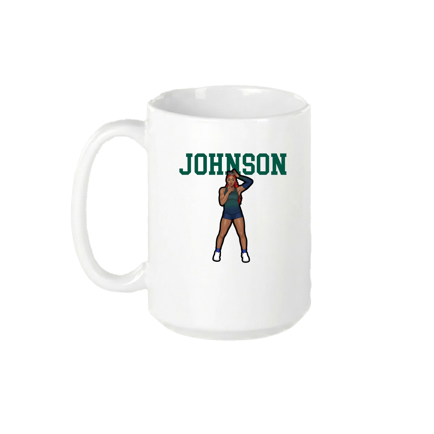 15oz Coffee Mug — Shirsey in White