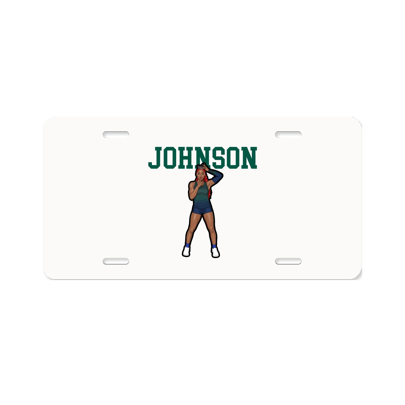 License Plate — Shirsey in Classic