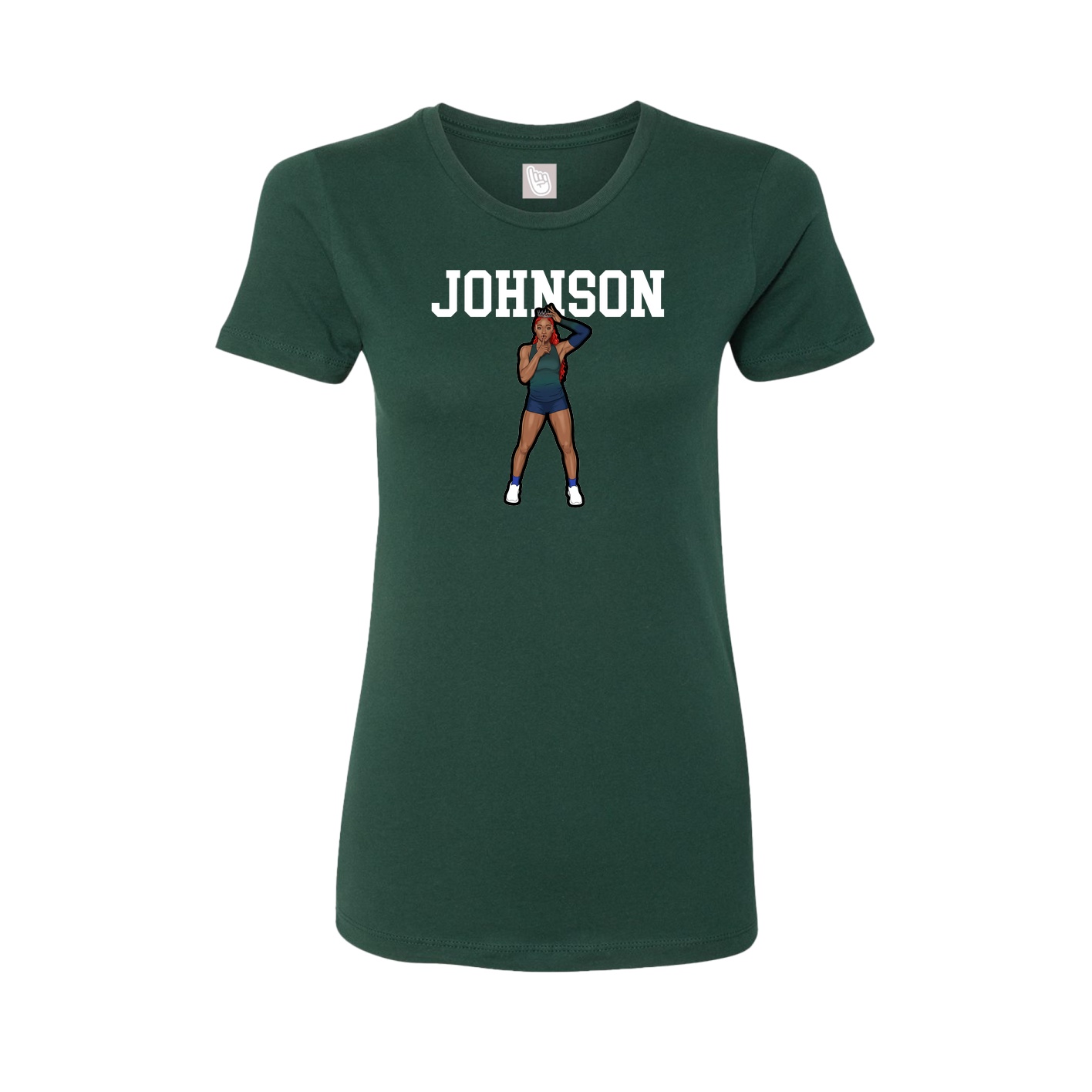 Fitted Women's Tee — Shirsey in Green