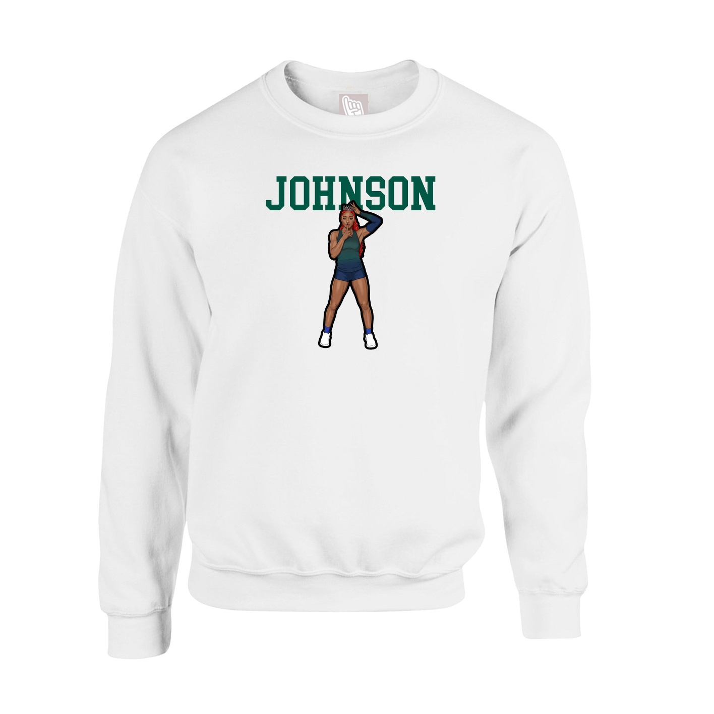 Fleece Crew — Shirsey in White