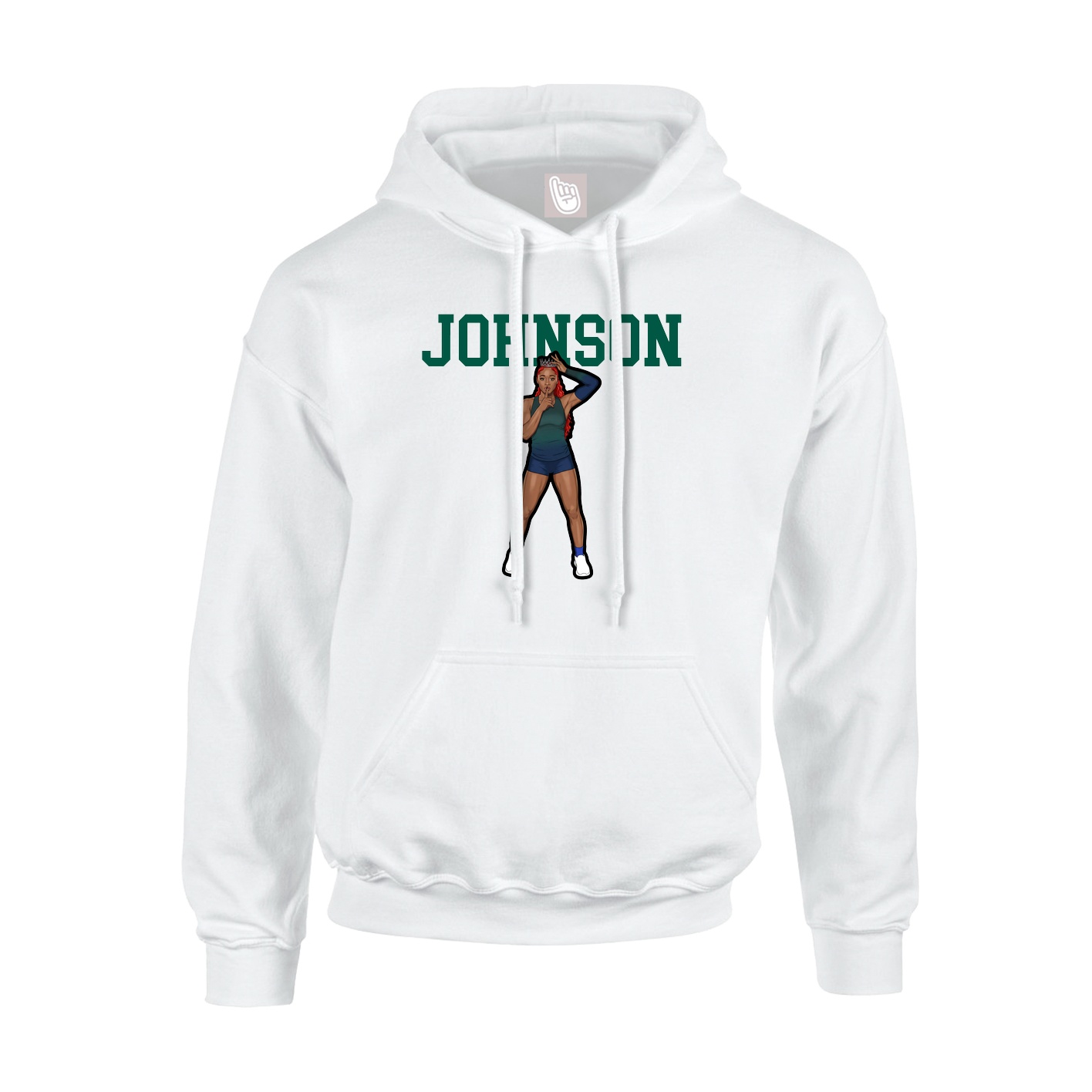 Youth Hoodie — Shirsey in White