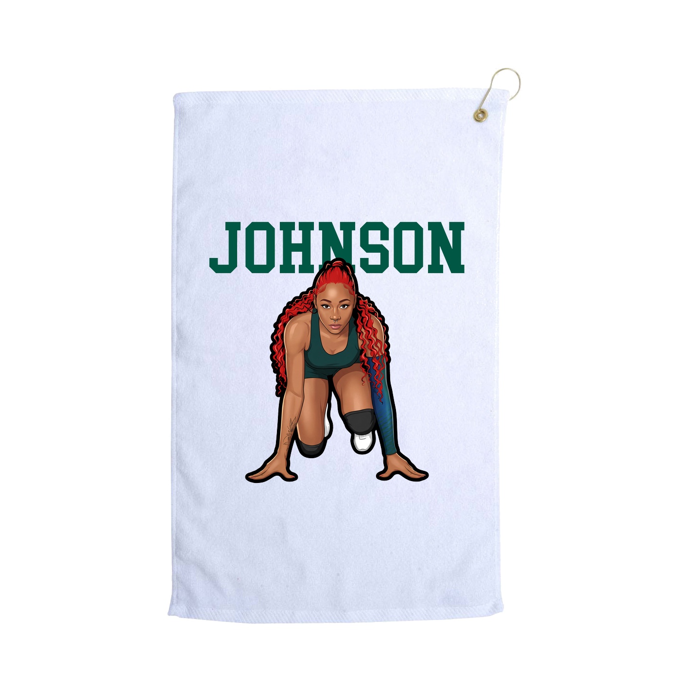 Golf Towel — Shirsey in White