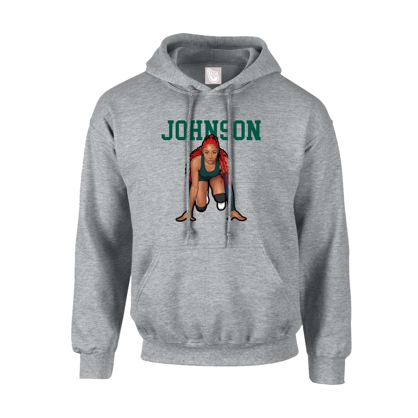 Hoodie — Shirsey in Grey