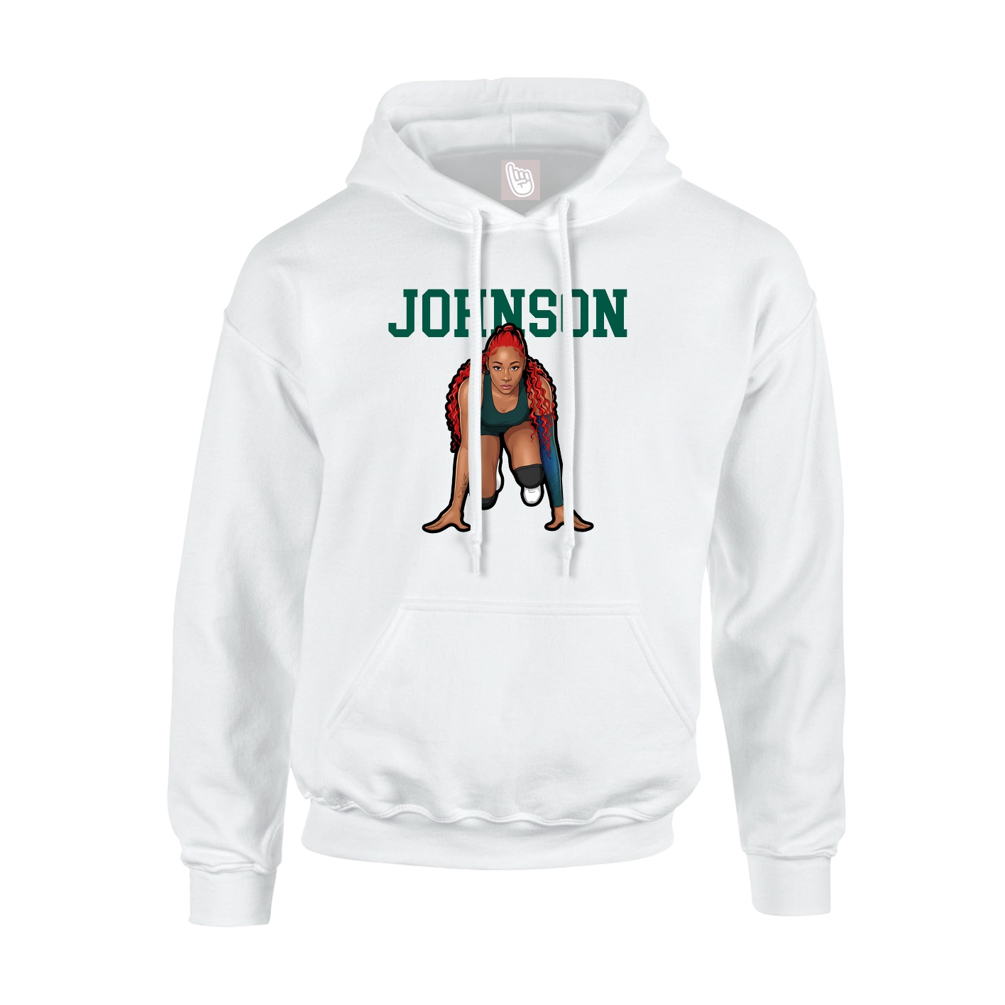 Youth Hoodie — Shirsey in White
