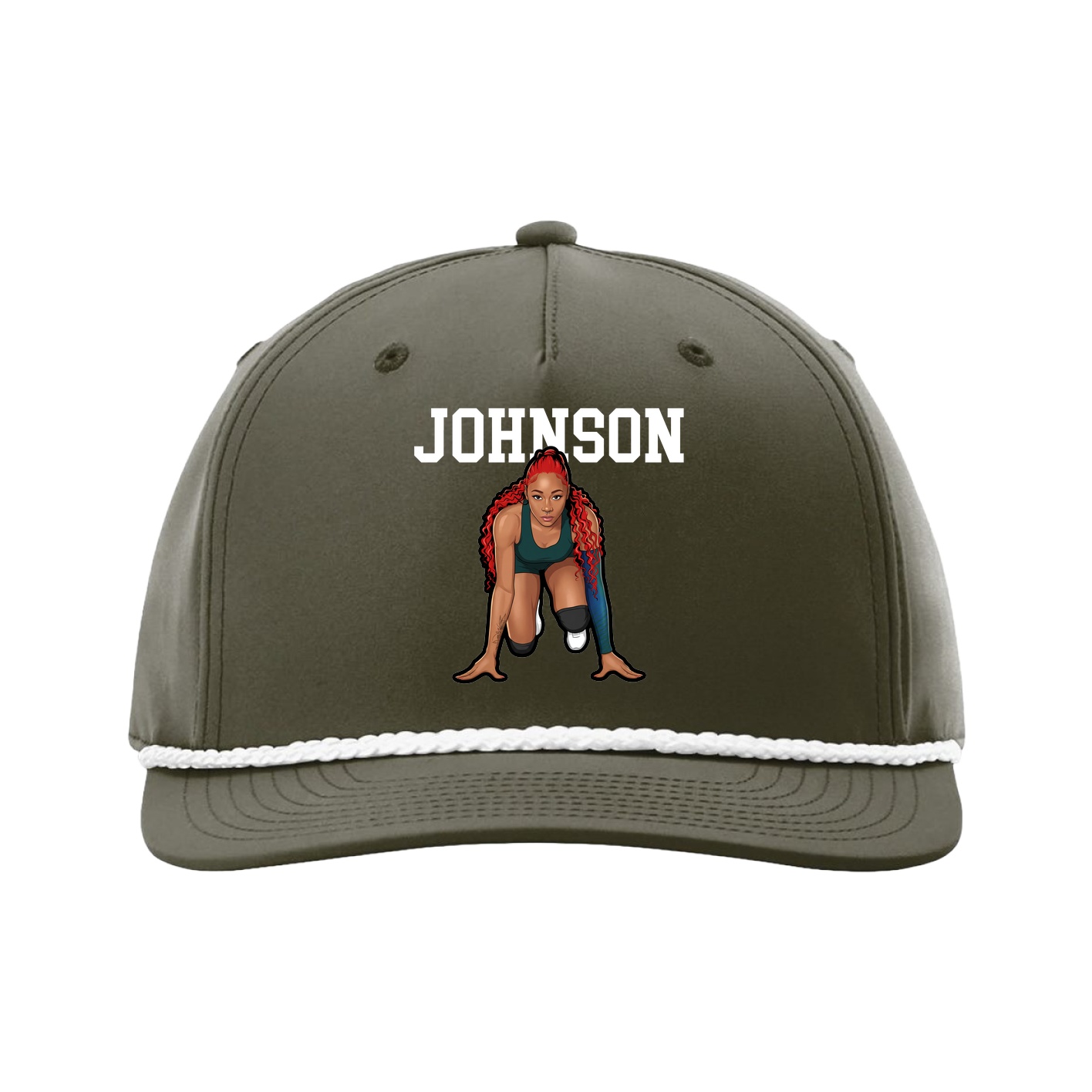 Five-Panel Classic Rope Cap — Shirsey in Green