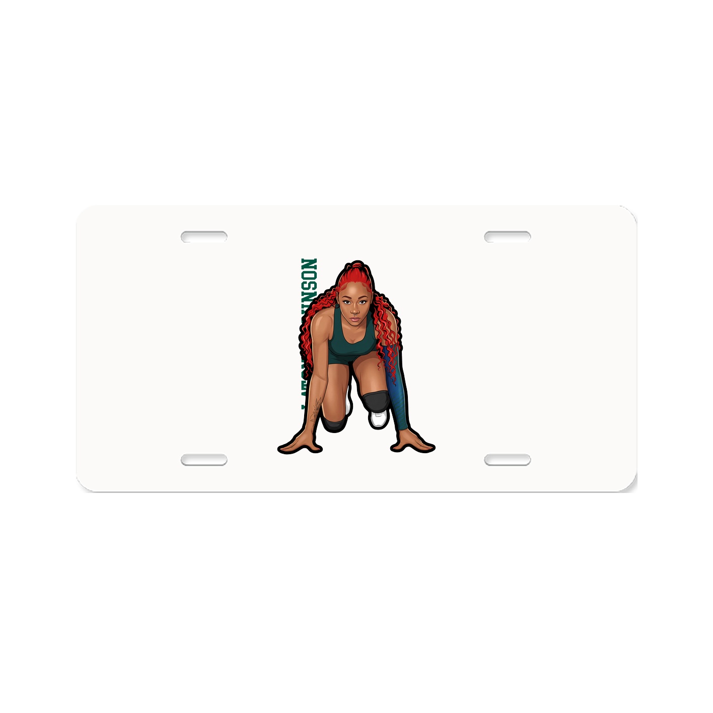 Aluminum License Plate