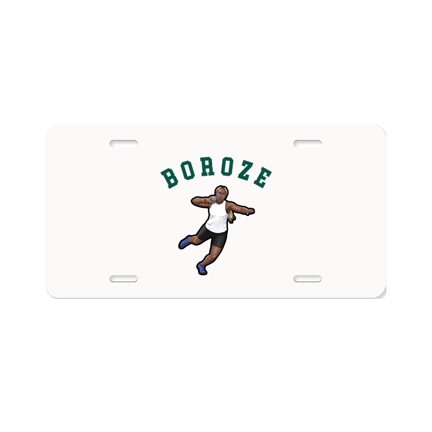 License Plate — Shirsey Arch in Classic