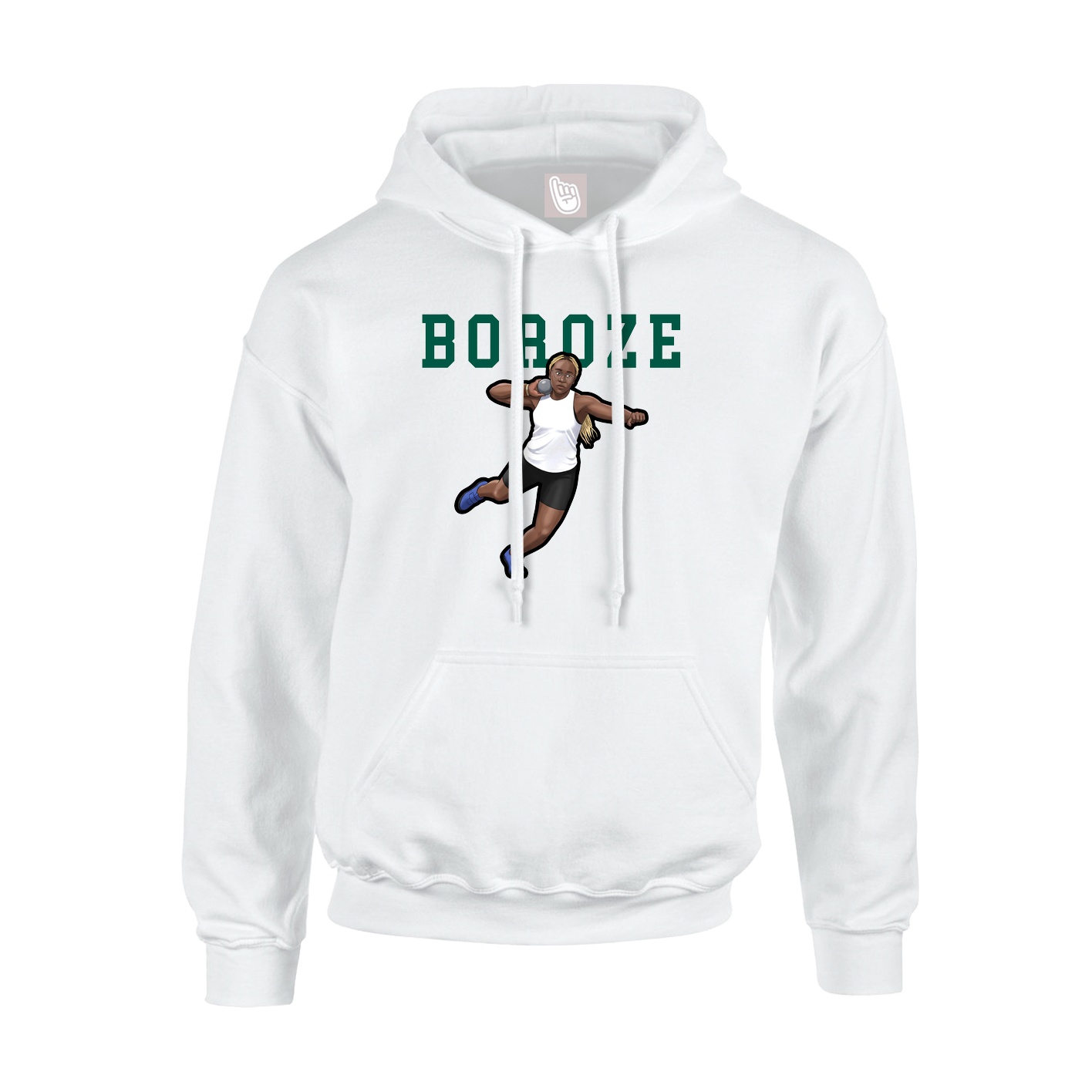 Youth Hoodie — Shirsey in White