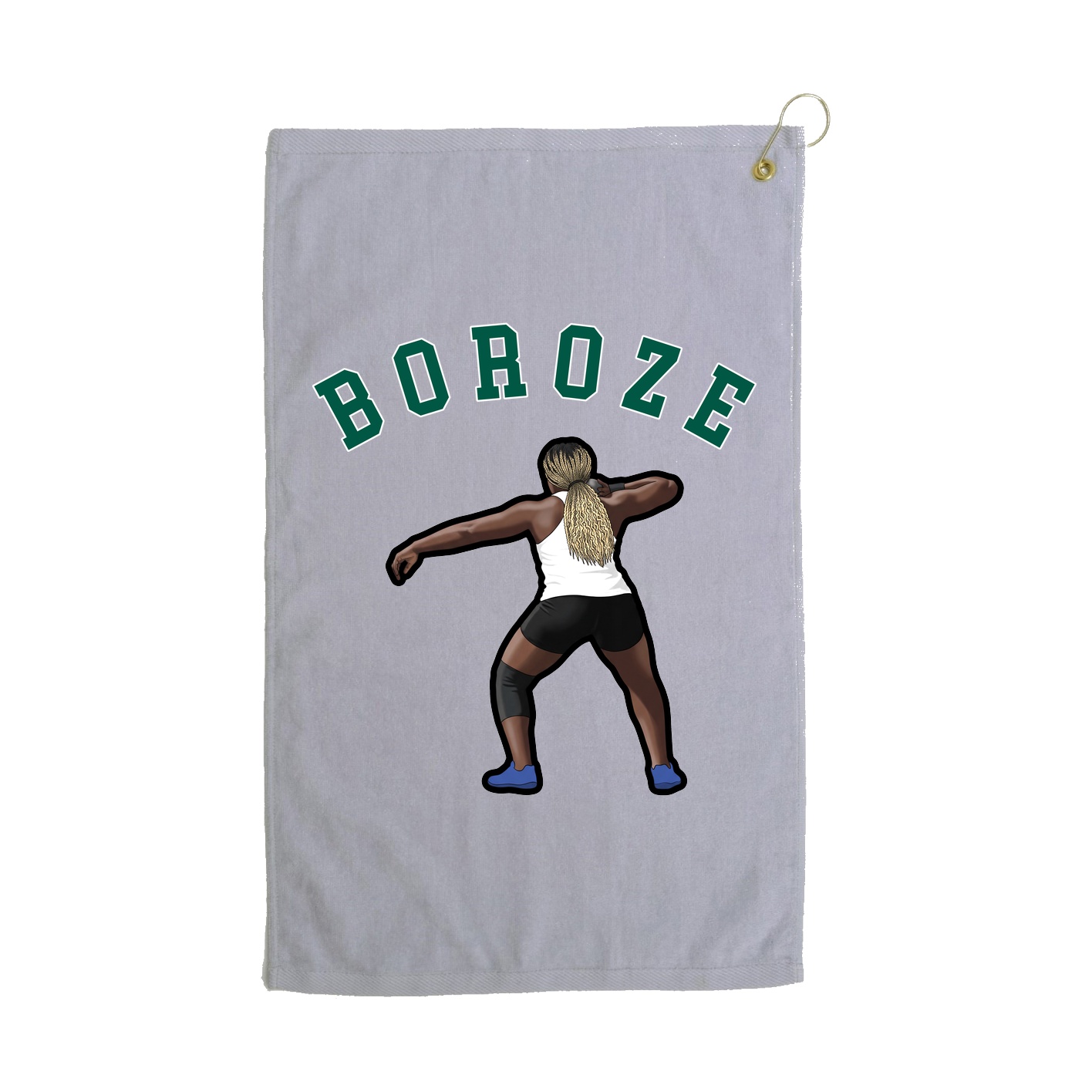 Golf Towel — Shirsey Arch in Grey