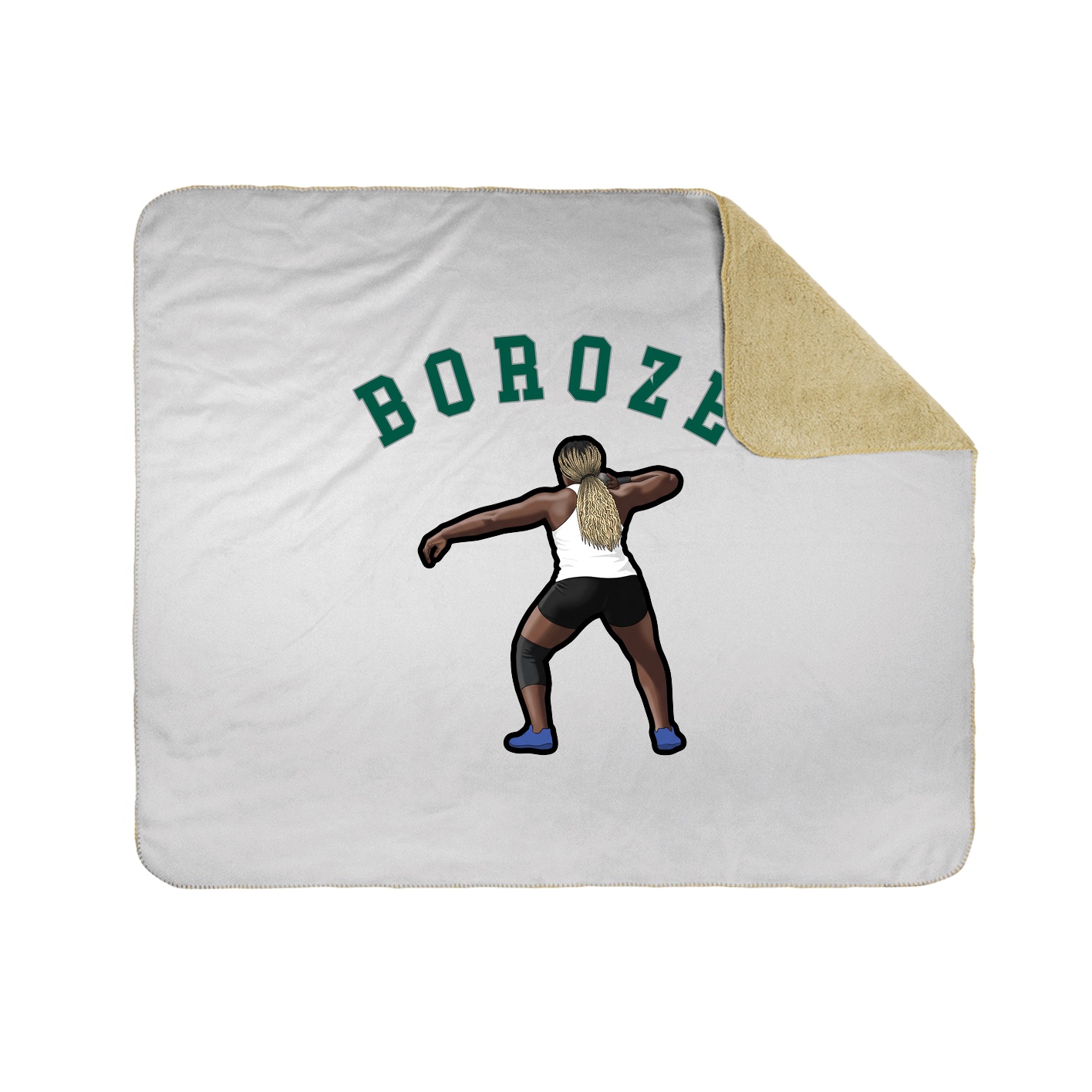Throw Blanket — Shirsey Arch in White