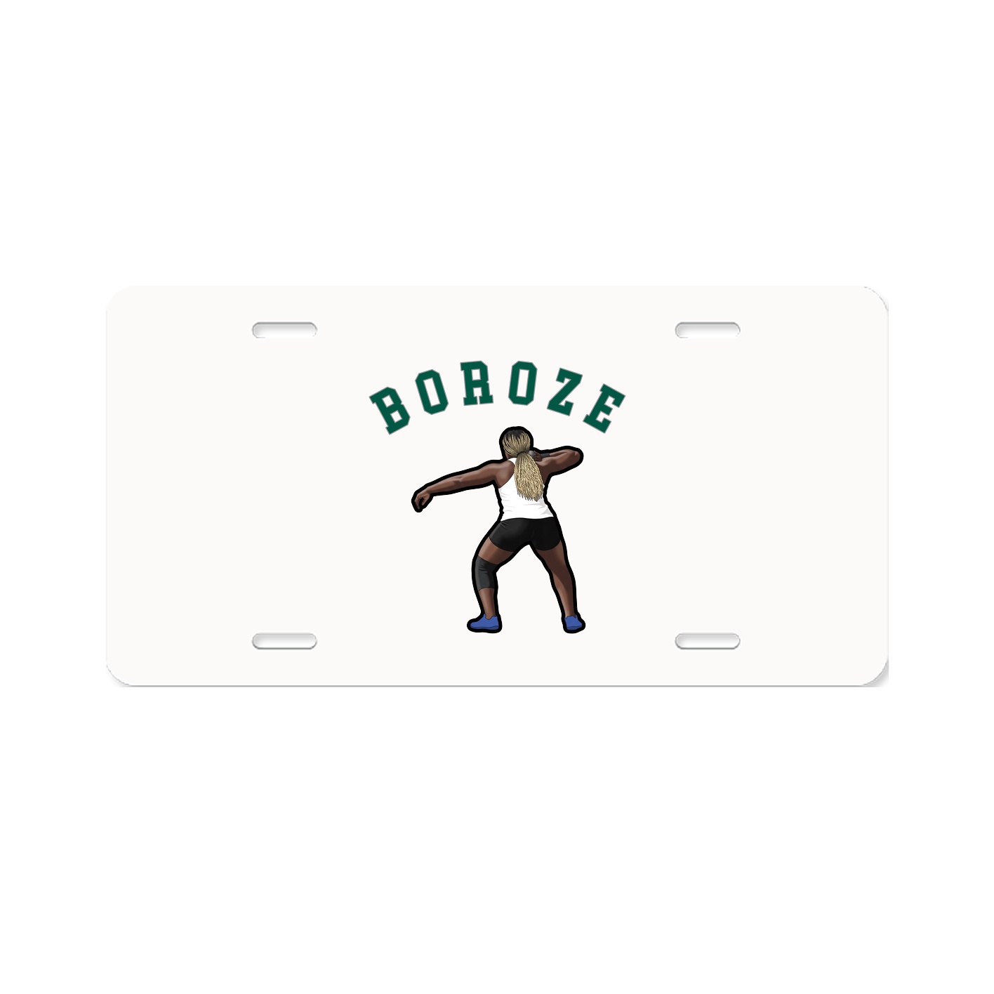 License Plate — Shirsey Arch in Classic