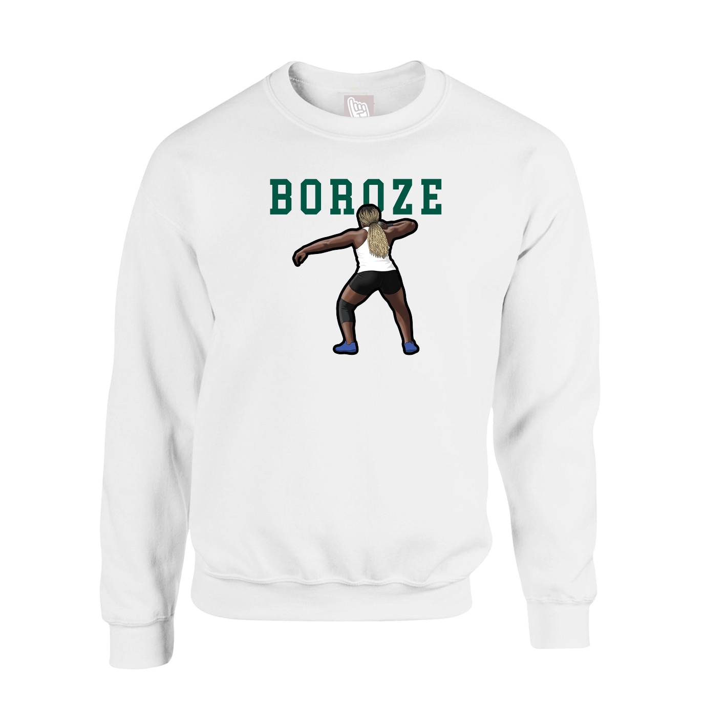Fleece Crew — Shirsey in White