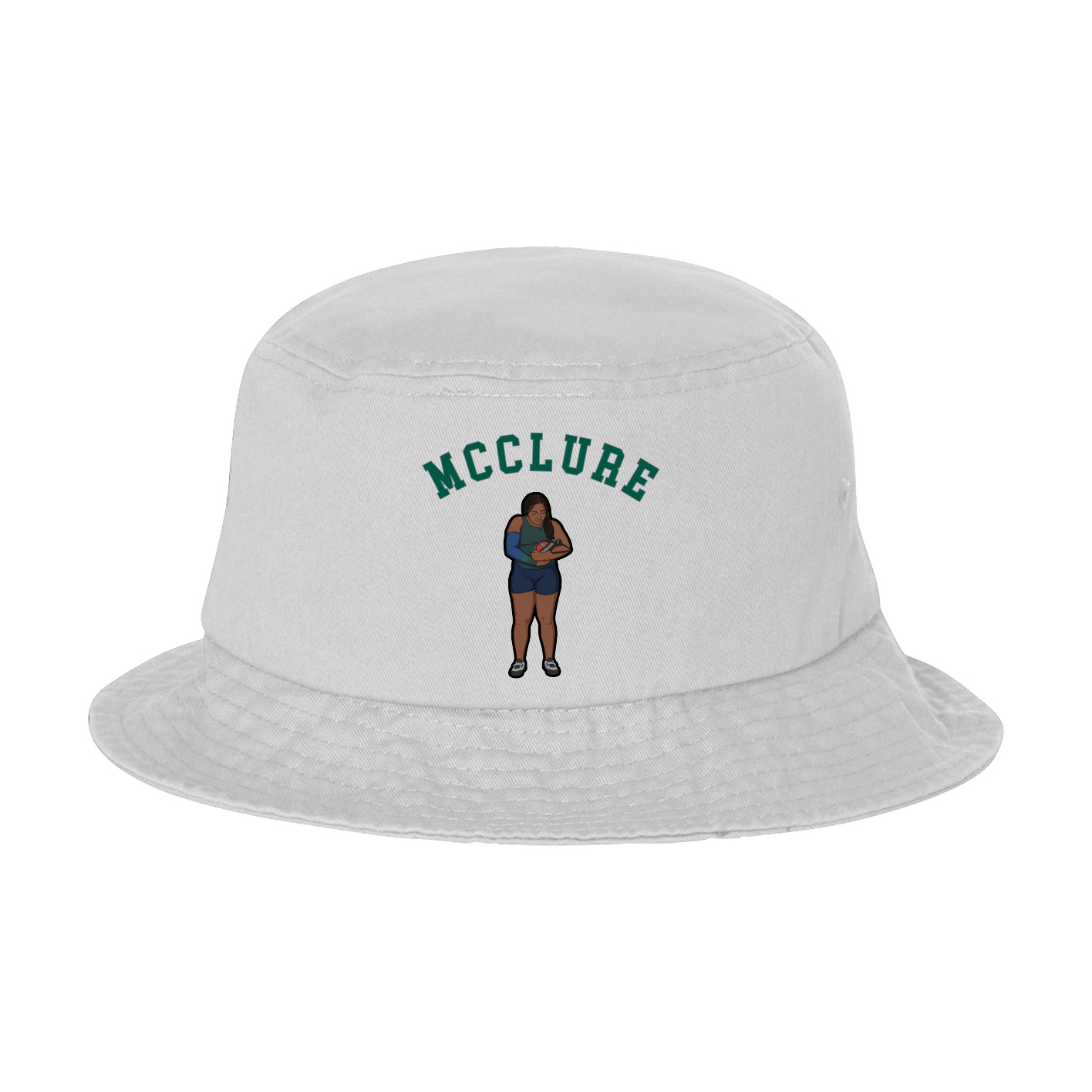 Bucket Cap — Shirsey Arch in White