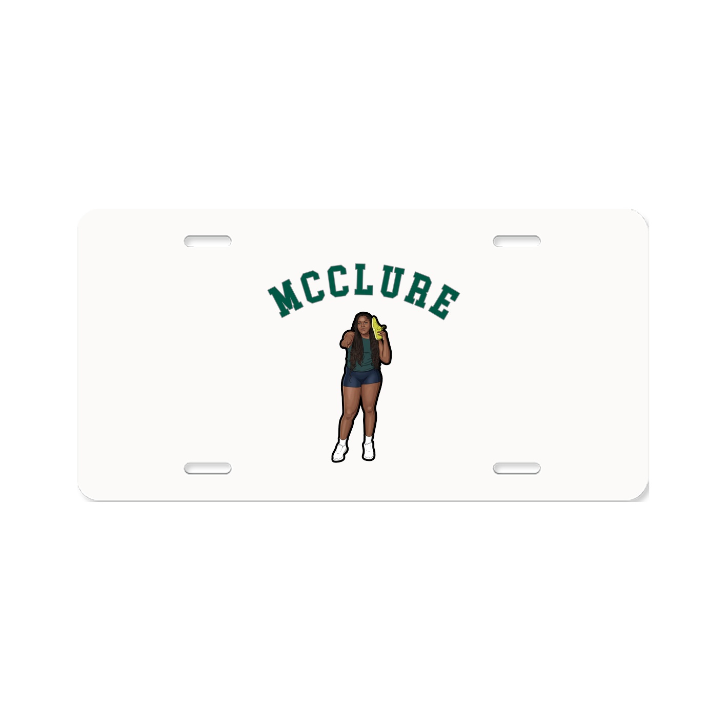 License Plate — Shirsey Arch in Classic