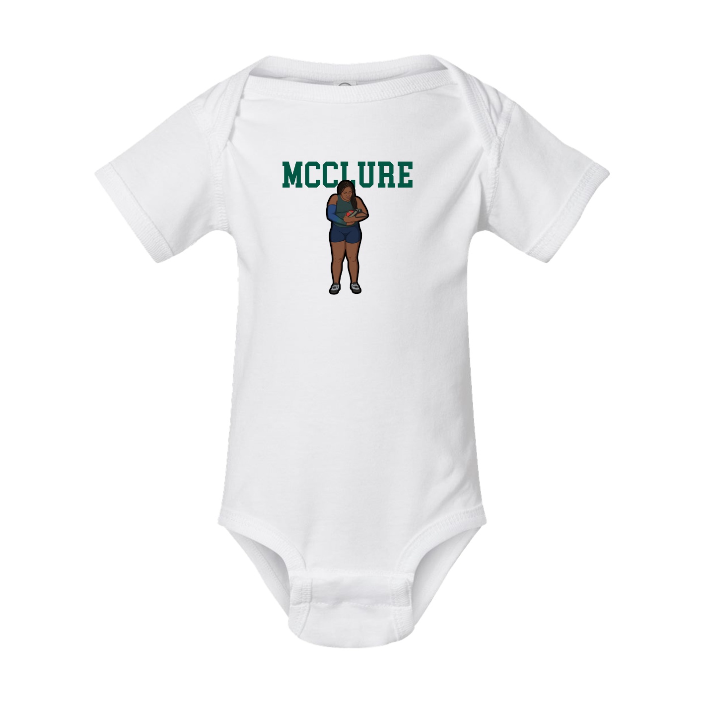 Baby Onesie — Shirsey in White