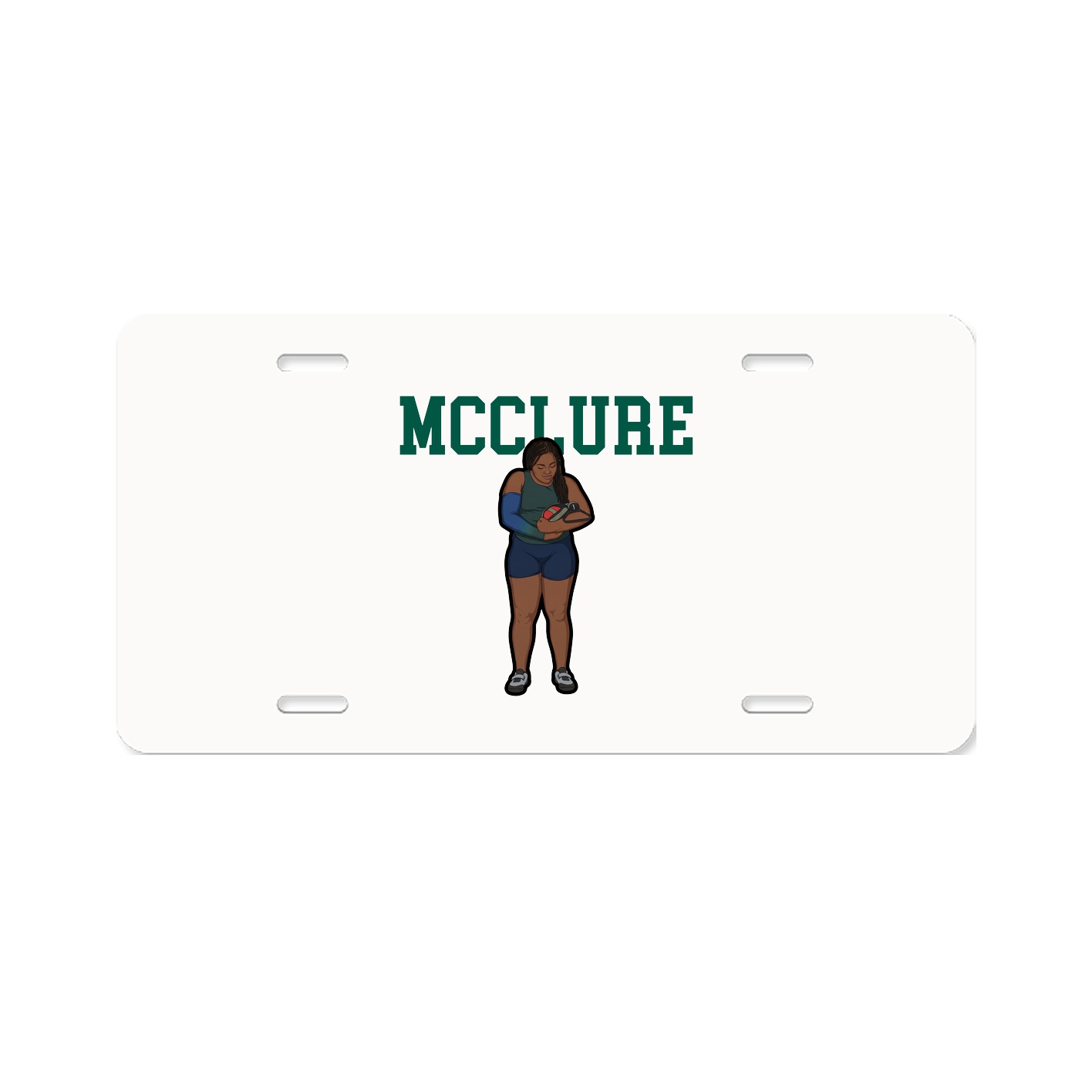 License Plate — Shirsey in Classic