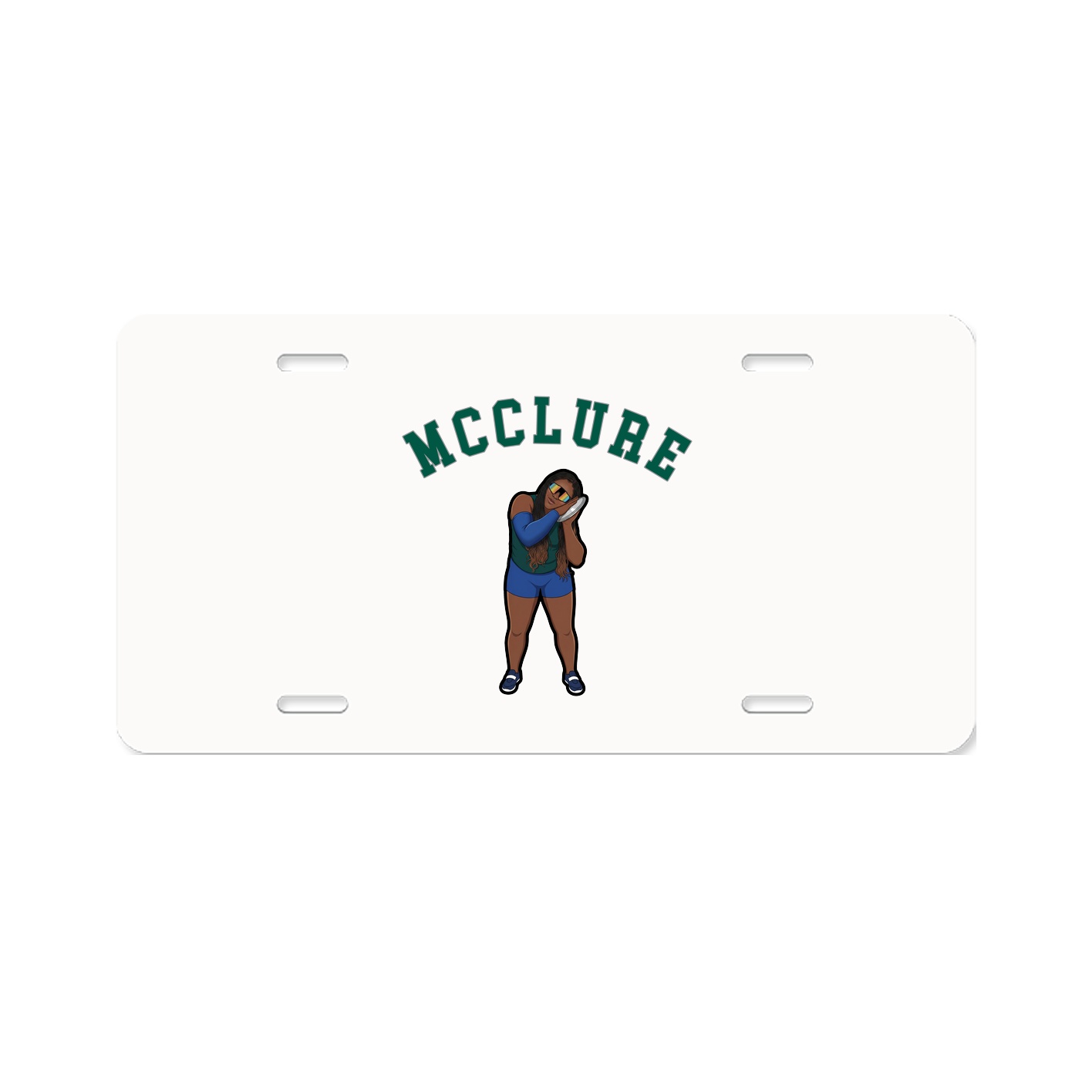 License Plate — Shirsey Arch in Classic