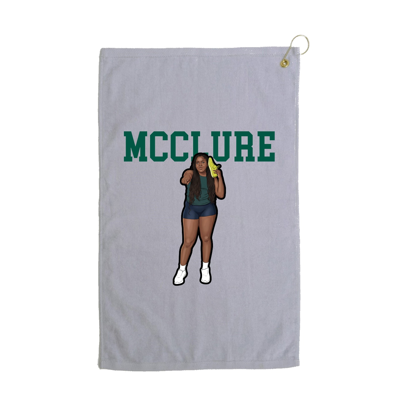 Terry Velour Golf Towel