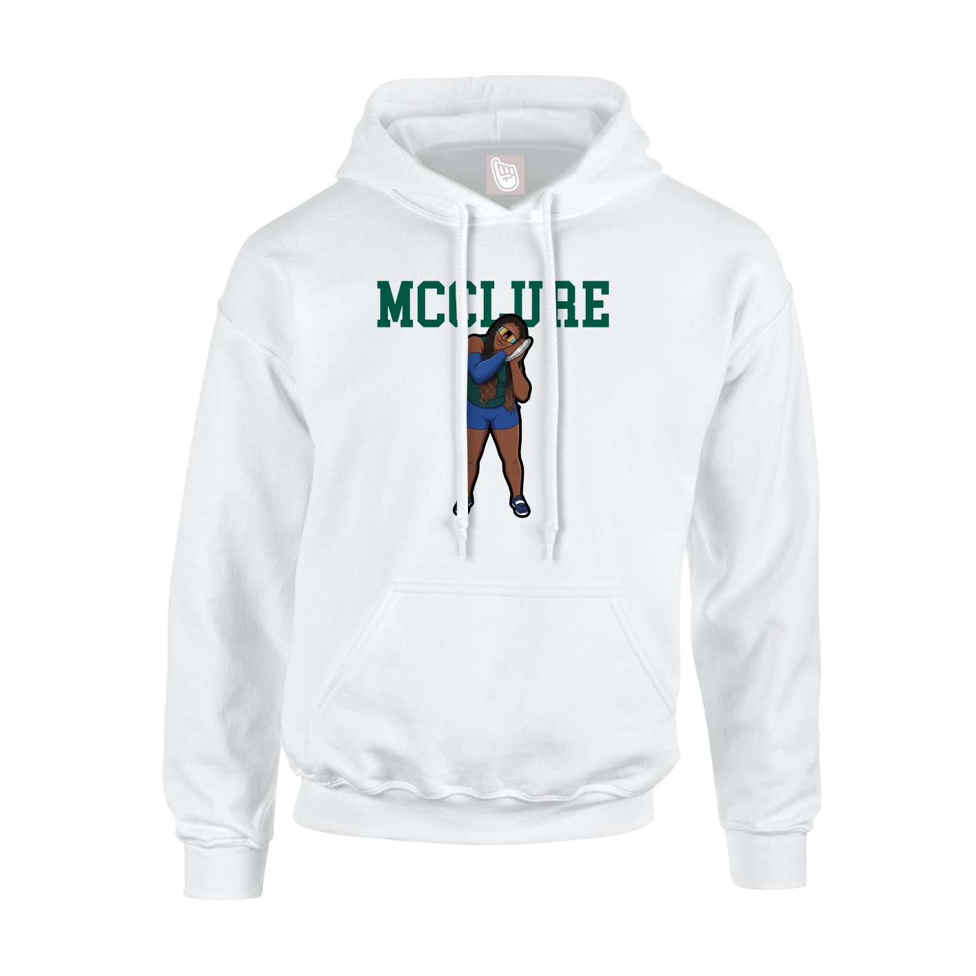 Youth Hoodie — Shirsey in White