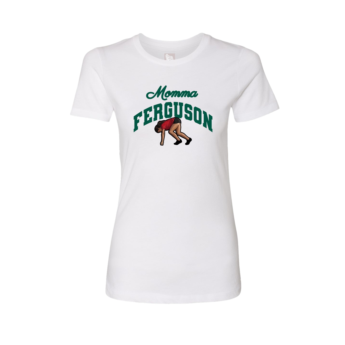 Womens Tee — Mothers Day Arch in White
