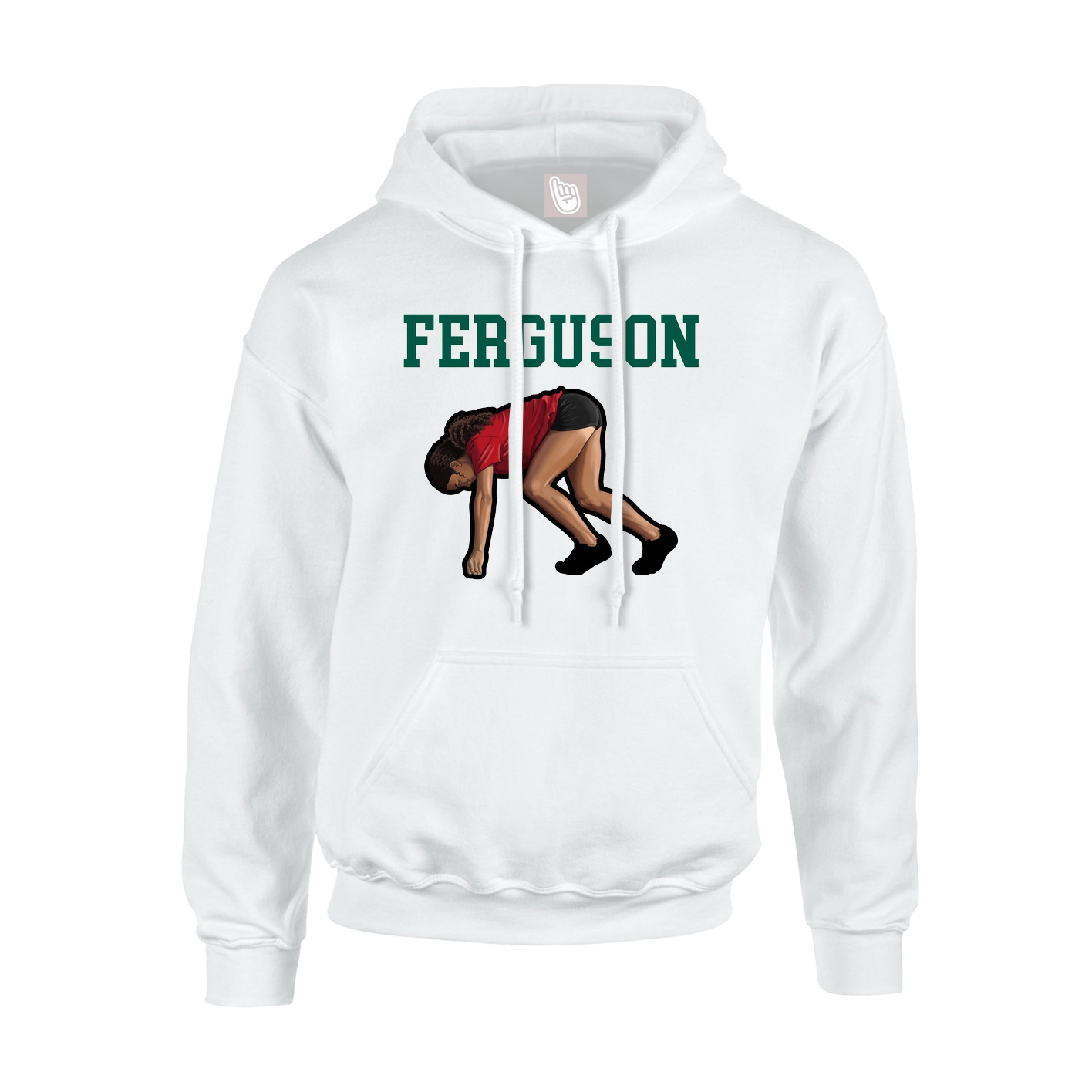 Youth Hoodie — Shirsey in White
