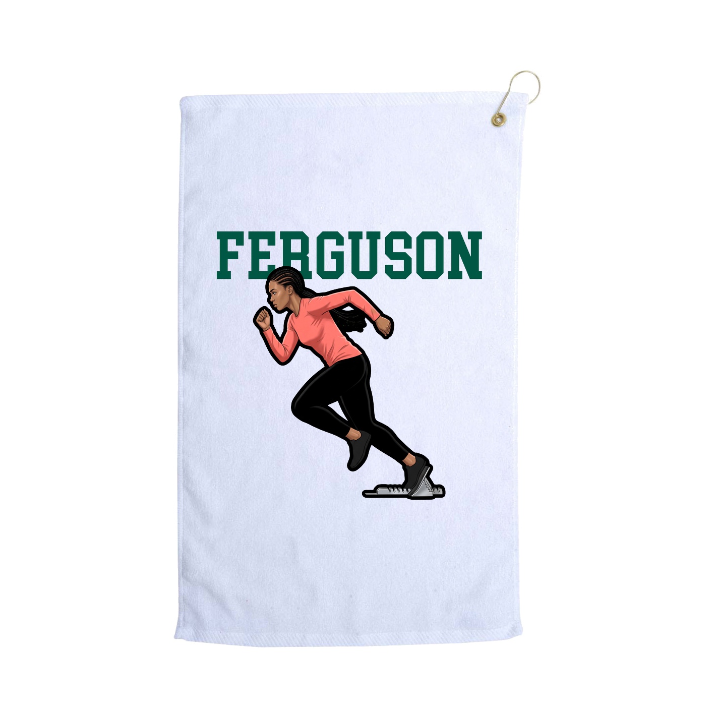 Golf Towel — Shirsey in White