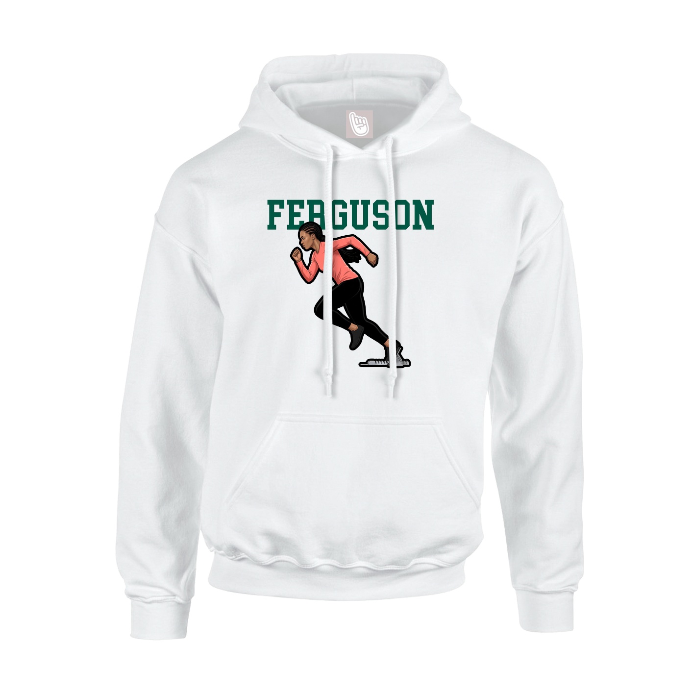 Hoodie — Shirsey in White