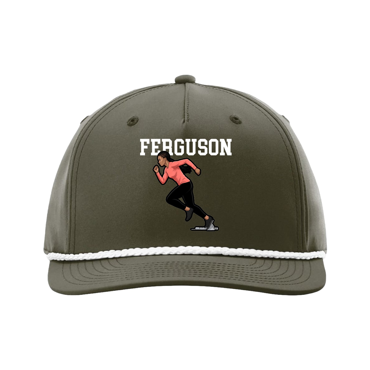 Five-Panel Classic Rope Cap — Shirsey in Green