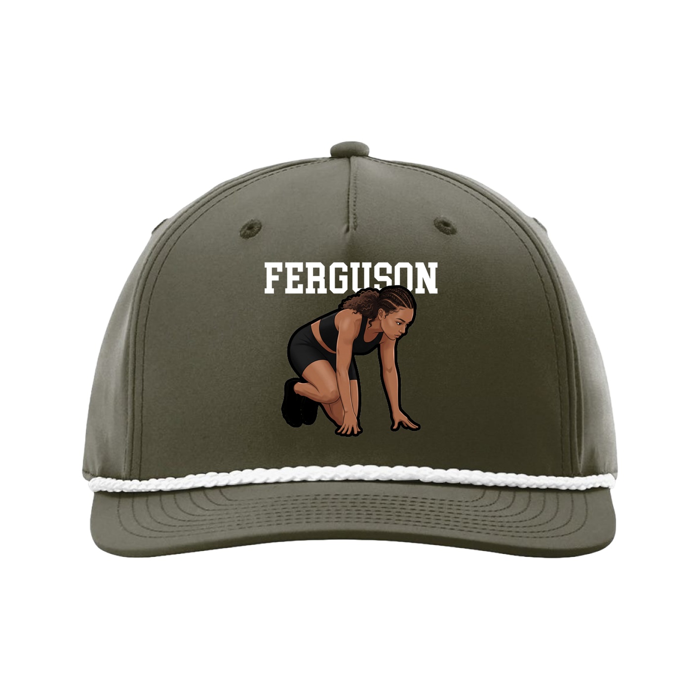 Five-Panel Classic Rope Cap — Shirsey in Green