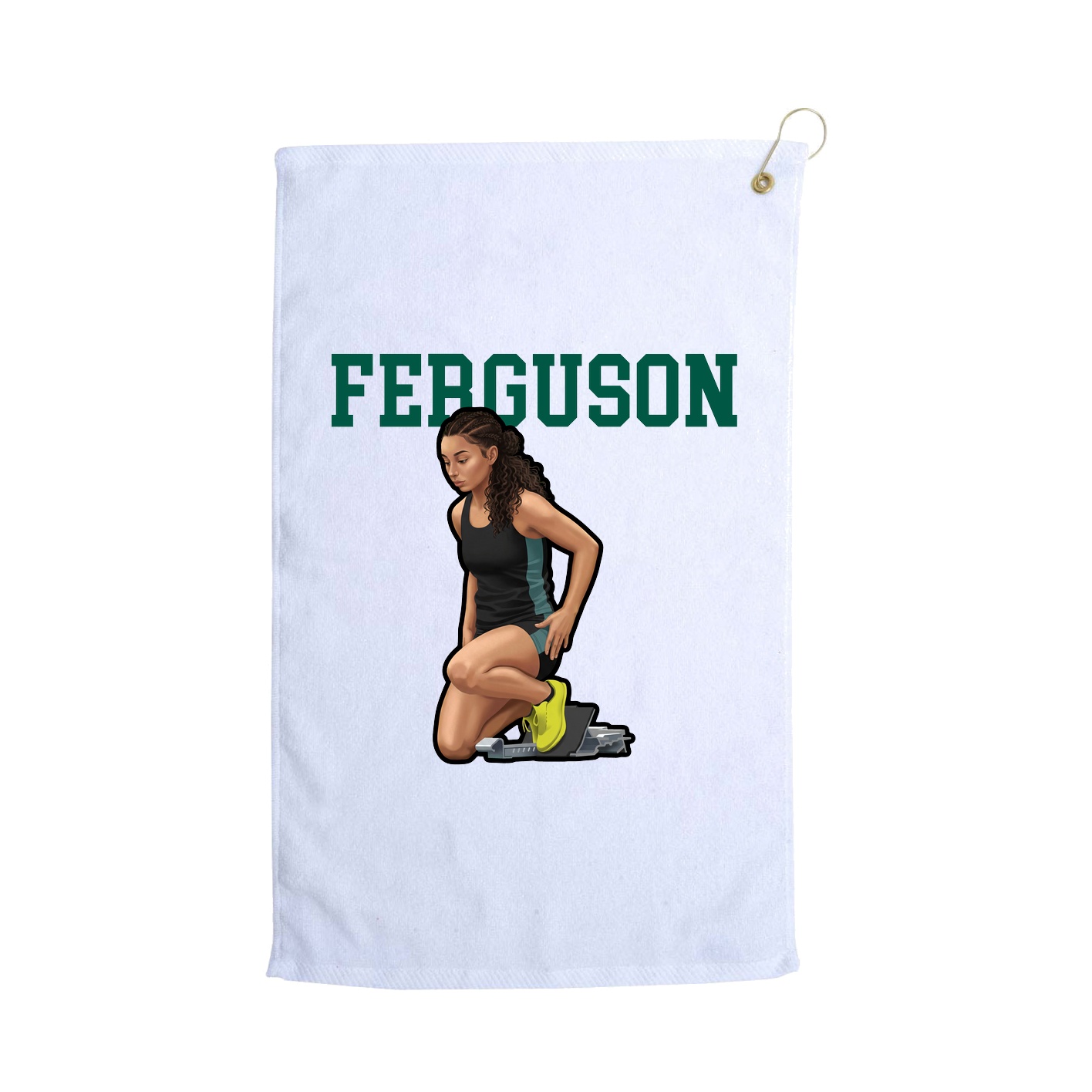 Golf Towel — Shirsey in White