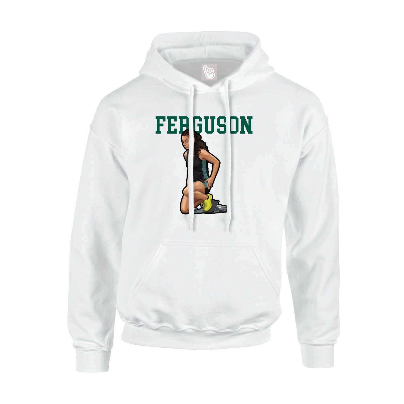 Youth Hoodie — Shirsey in White