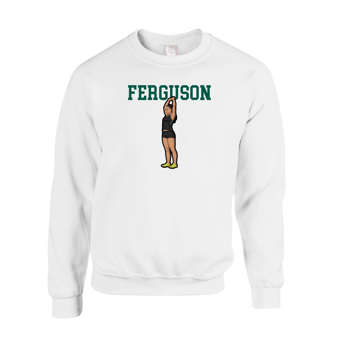 Fleece Crew — Shirsey in White