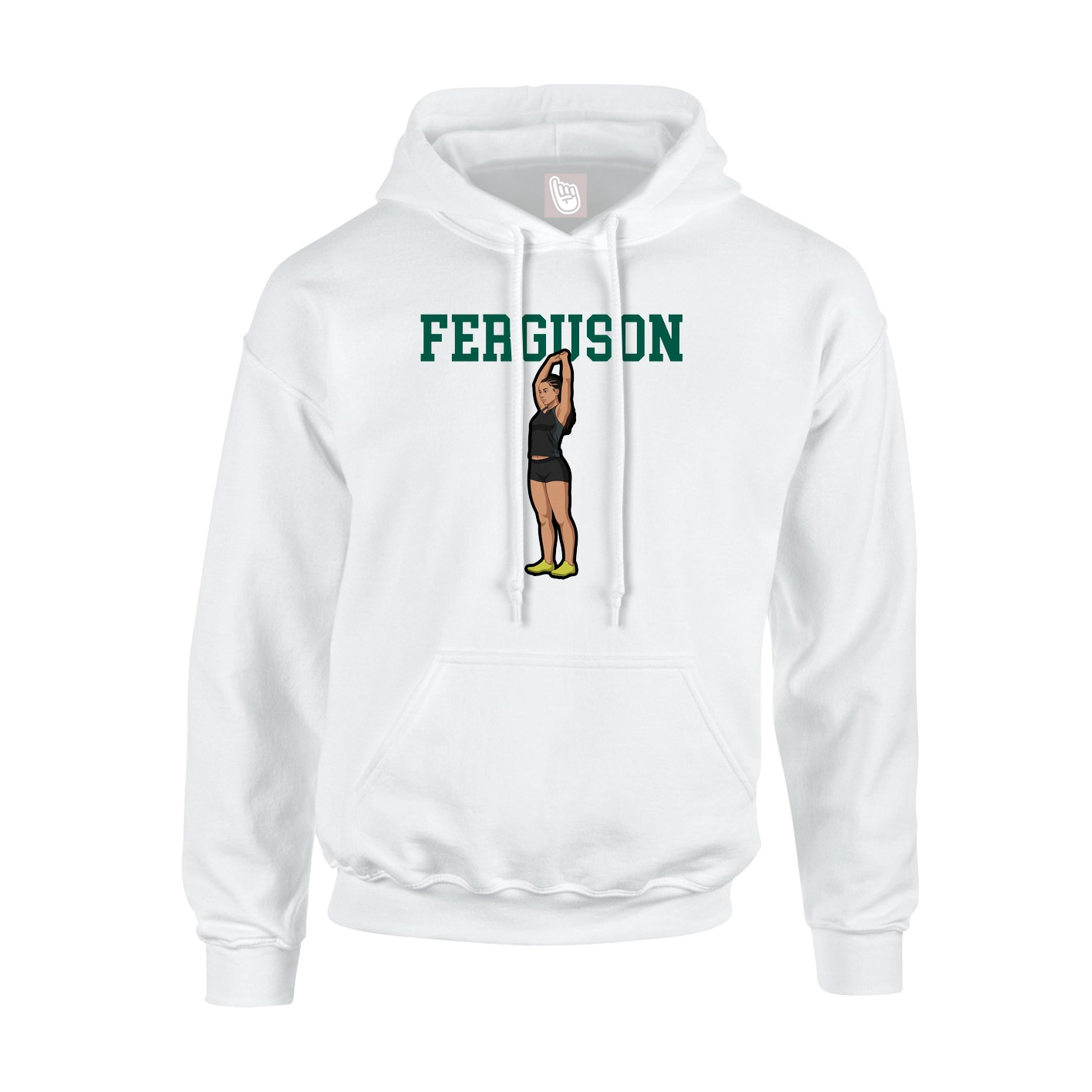Youth Hoodie — Shirsey in White