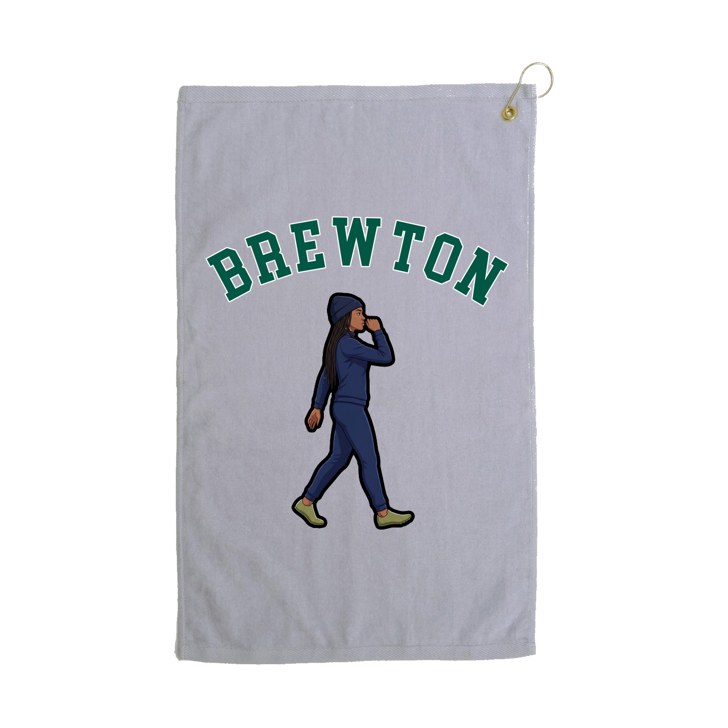 Golf Towel — Shirsey Arch in Grey