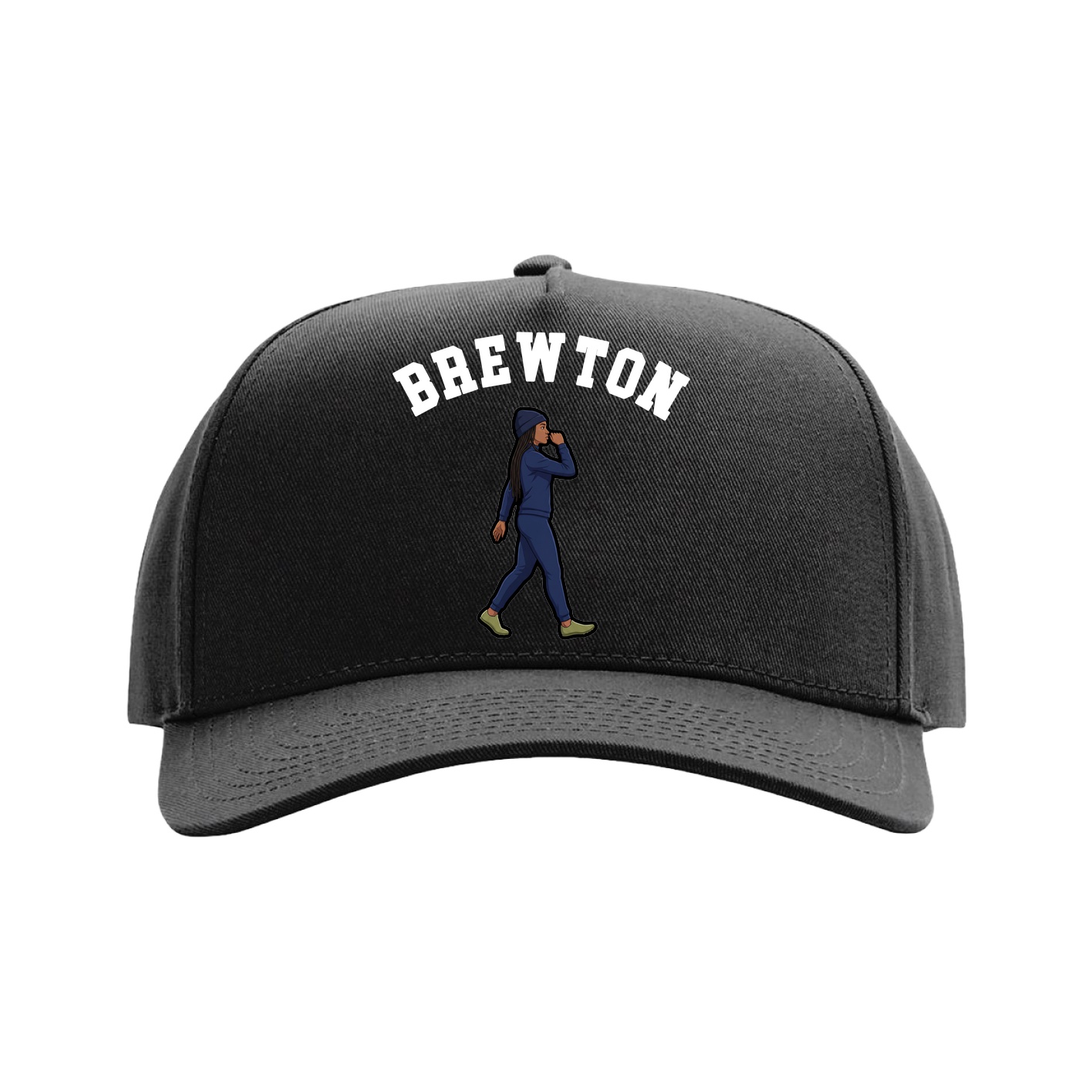 Full Fabric Five-Panel Champ Cap