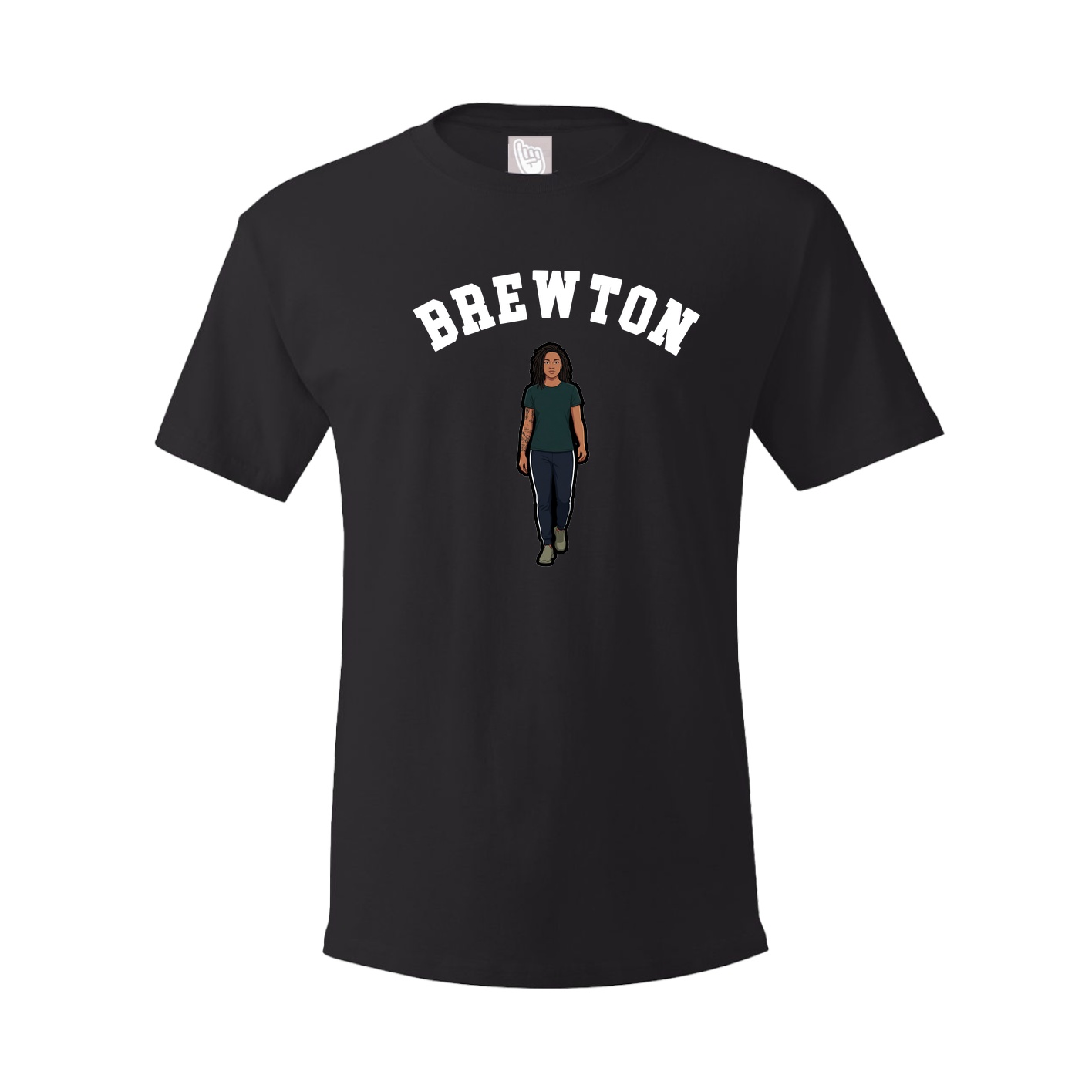 Youth Tee — Shirsey Arch in Black