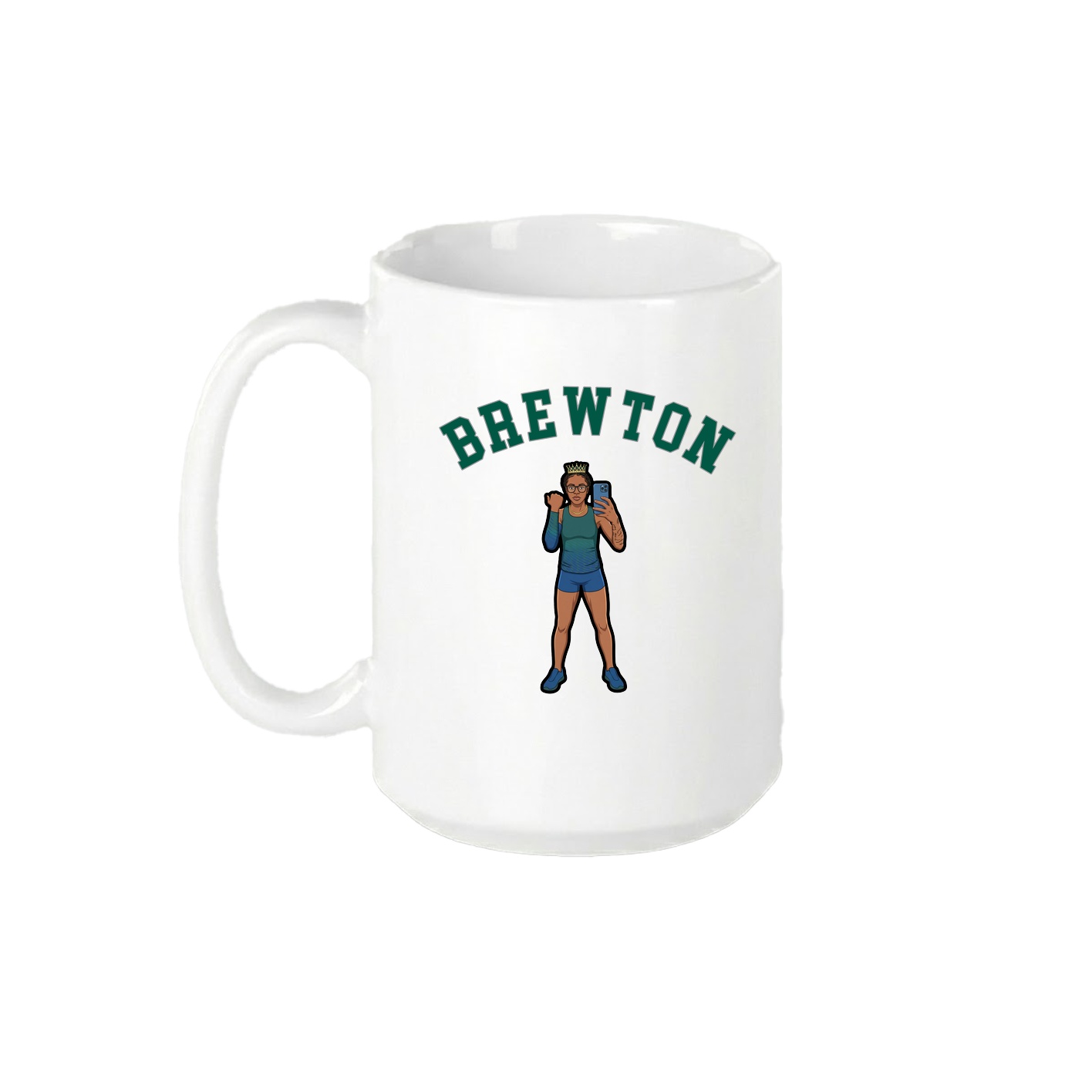 15oz Coffee Mug — Shirsey Arch in White